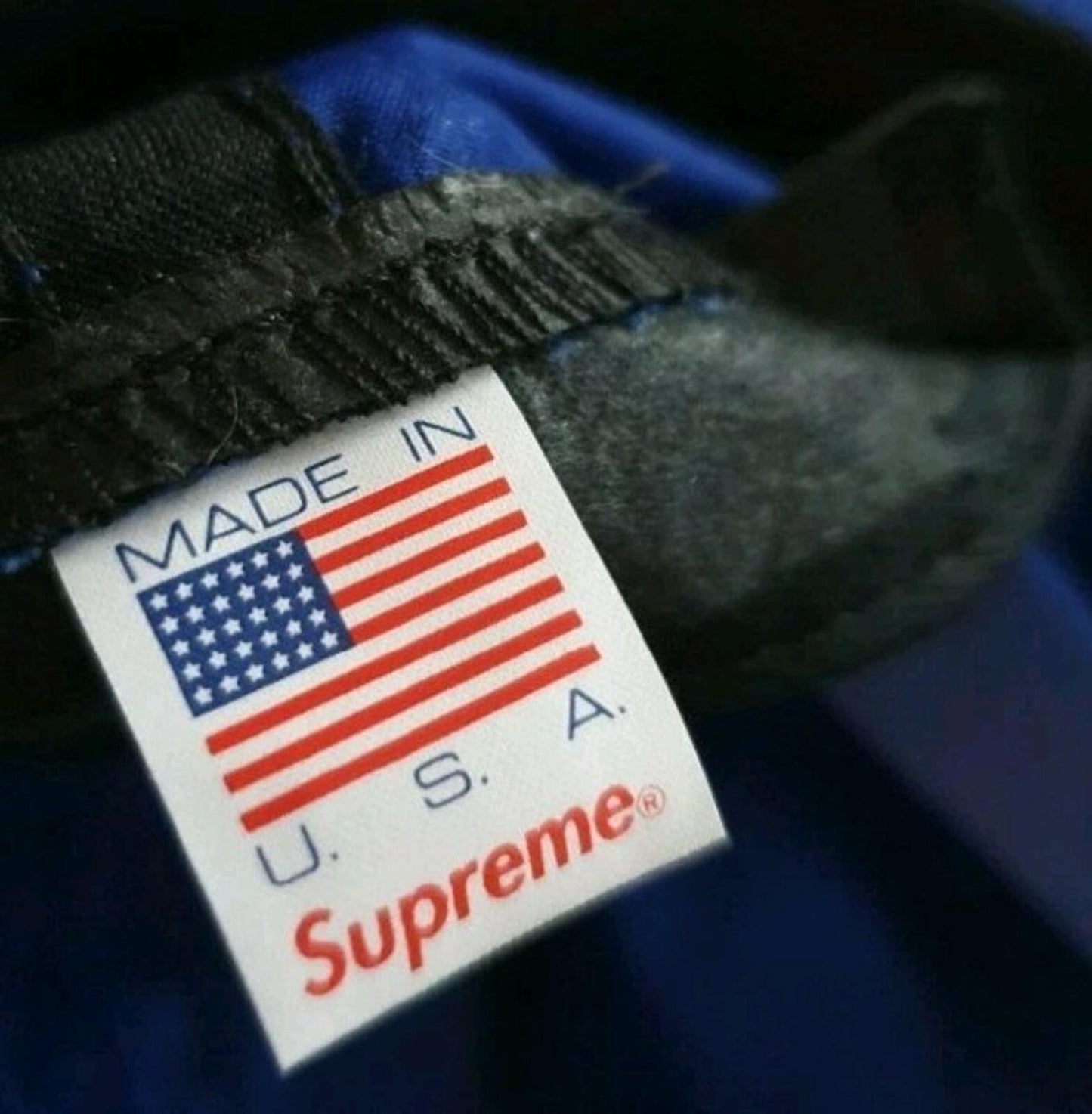 SS15 Supreme x Daniel Johnston 5-Panel-Cap Blau