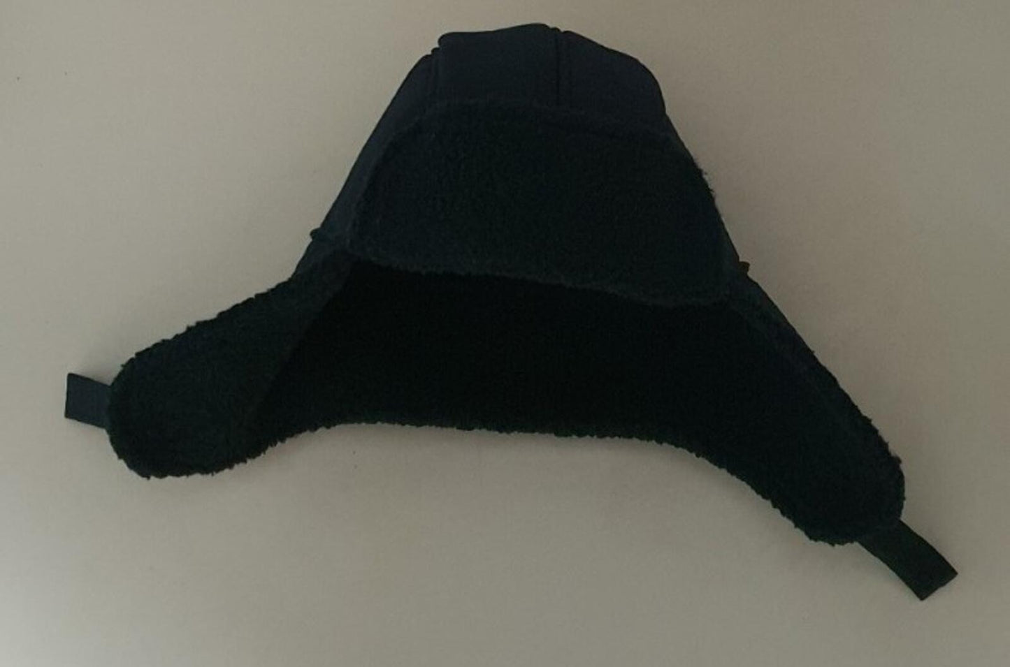 FW15 Supreme Faux Shearling Trooper Hat Navy