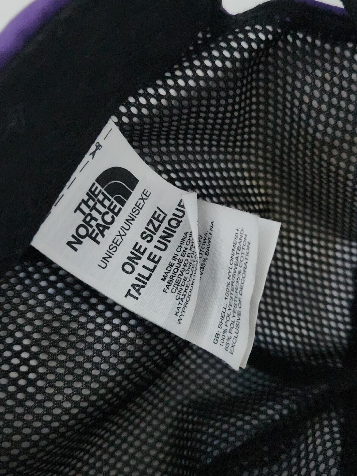 SS19 Supreme THE NORTH FACE Arc Logo 6-Panel Cap GORETEX Purple