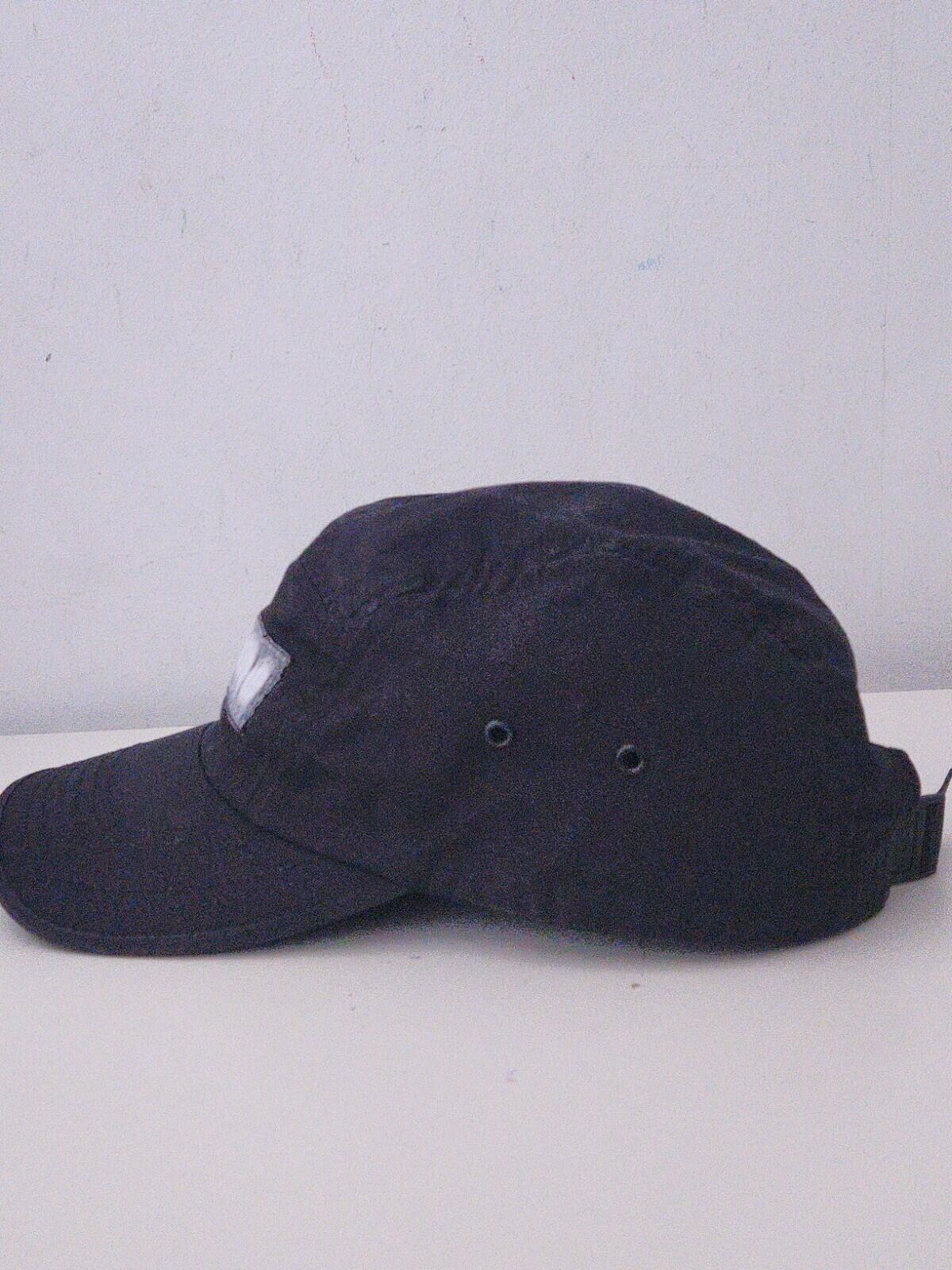 SS21 Supreme Reversed Label Camp Cap Black