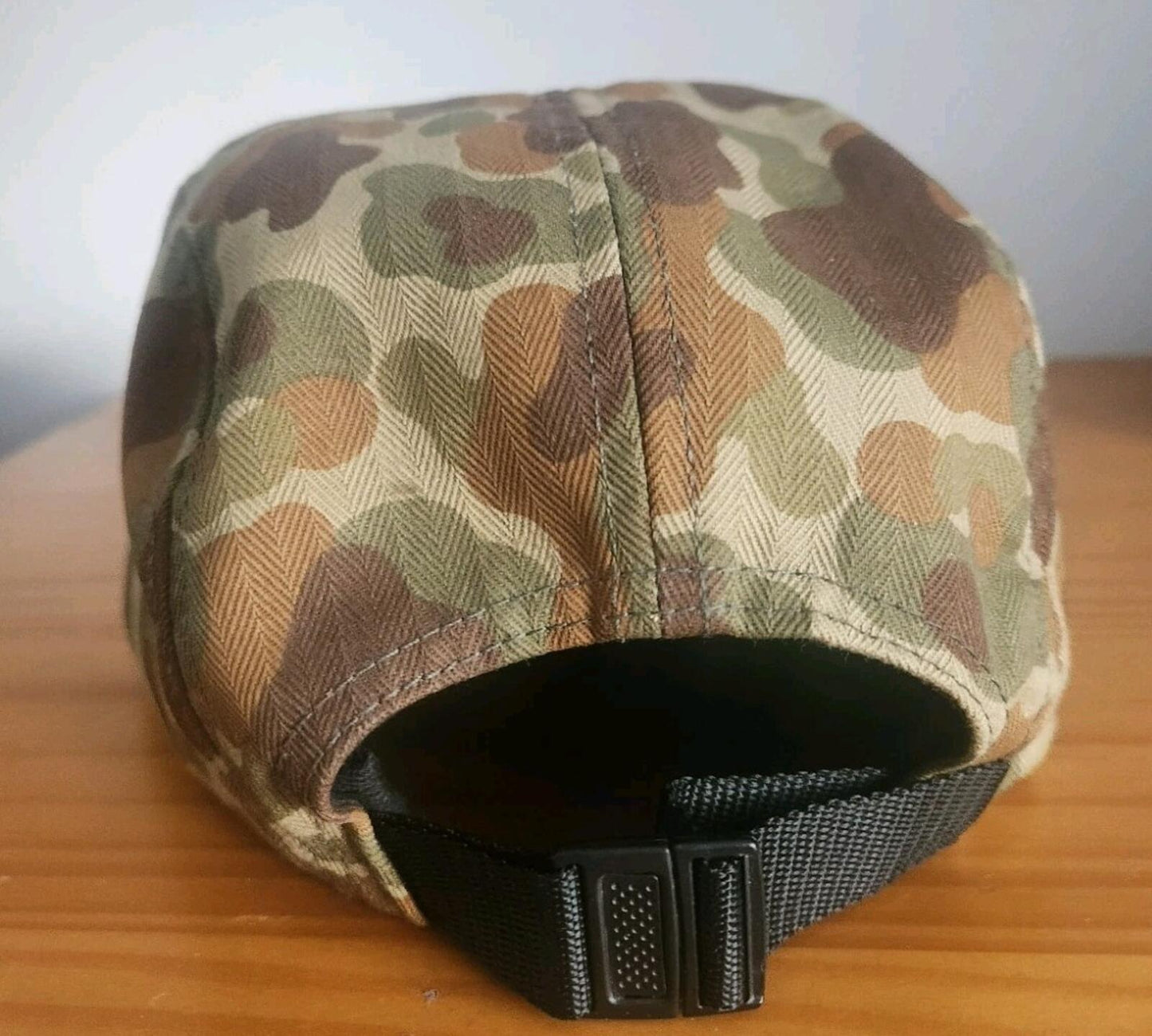 SS12 Supreme Camo Leather Camp Cap