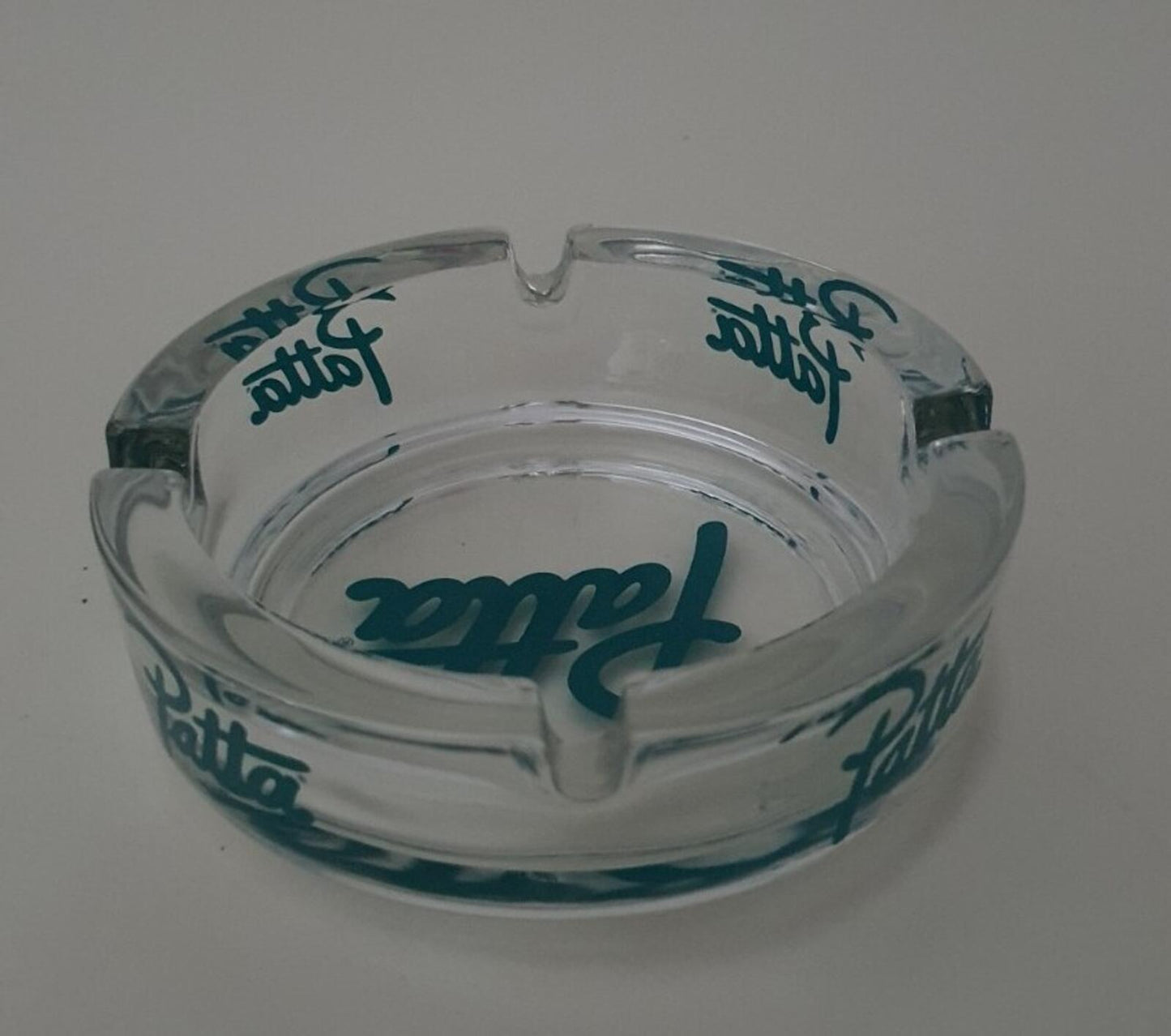 2017 PATTA clear Ash glass ashtray logo Accessory