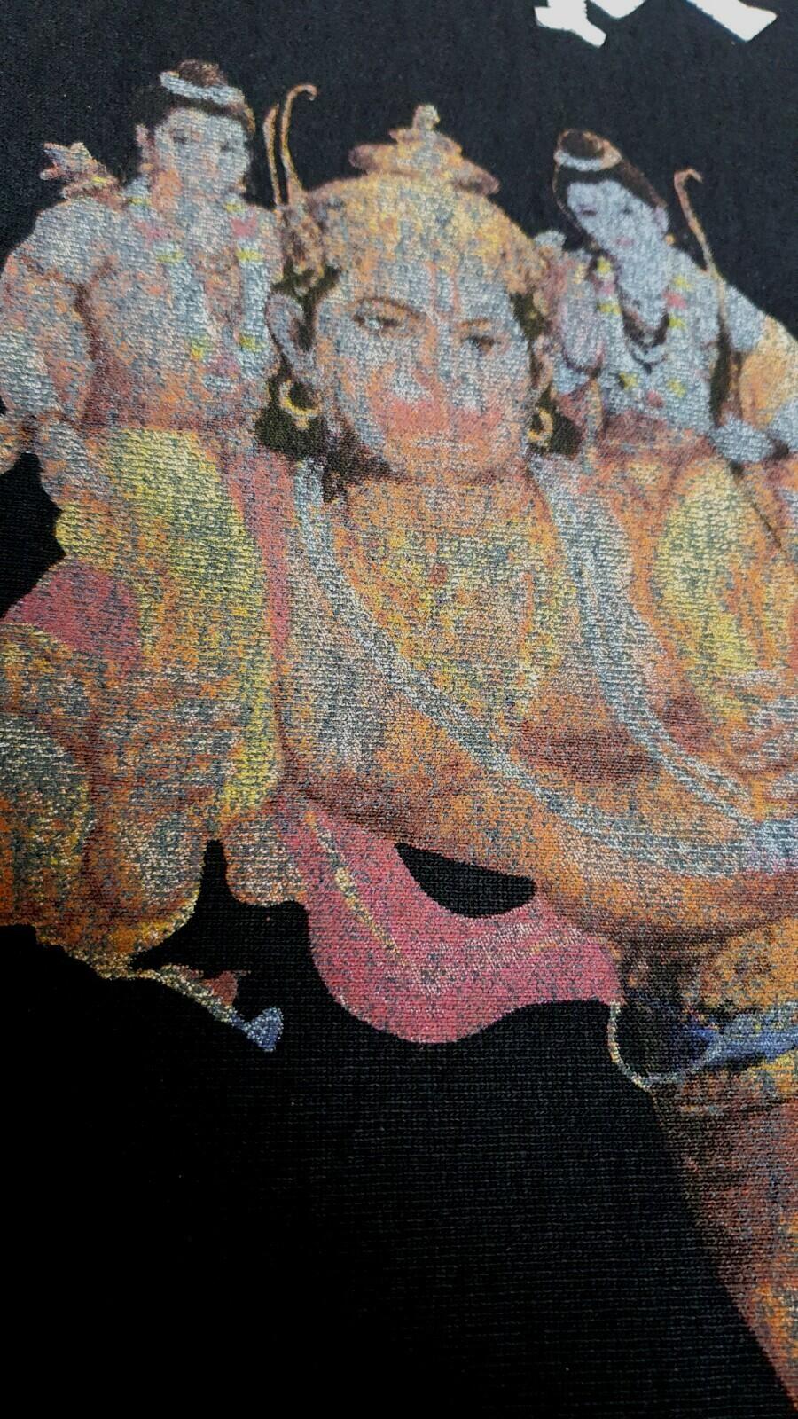 FW13 Supreme Ganesh Hanu Kapuzenpullover Schwarz Größe M