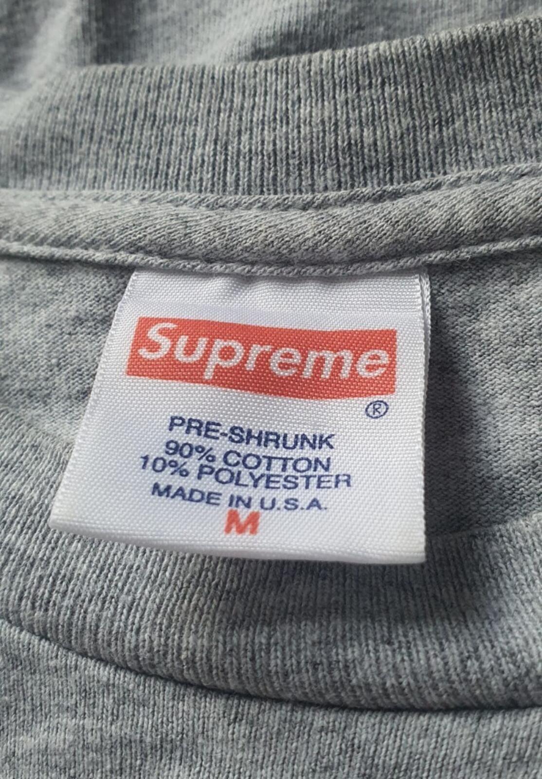 SS15 Supreme Bacchanal tee Grey T-shirt size medium M Rare