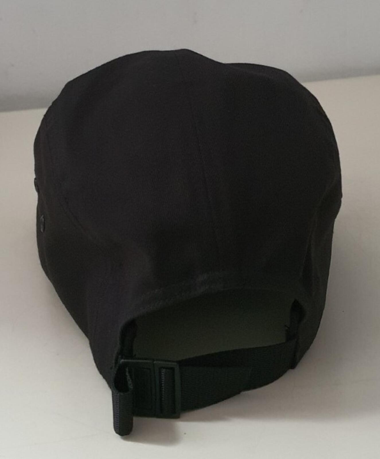 SS20 Supreme Lenticular Visor camp cap black nylon hat box logo