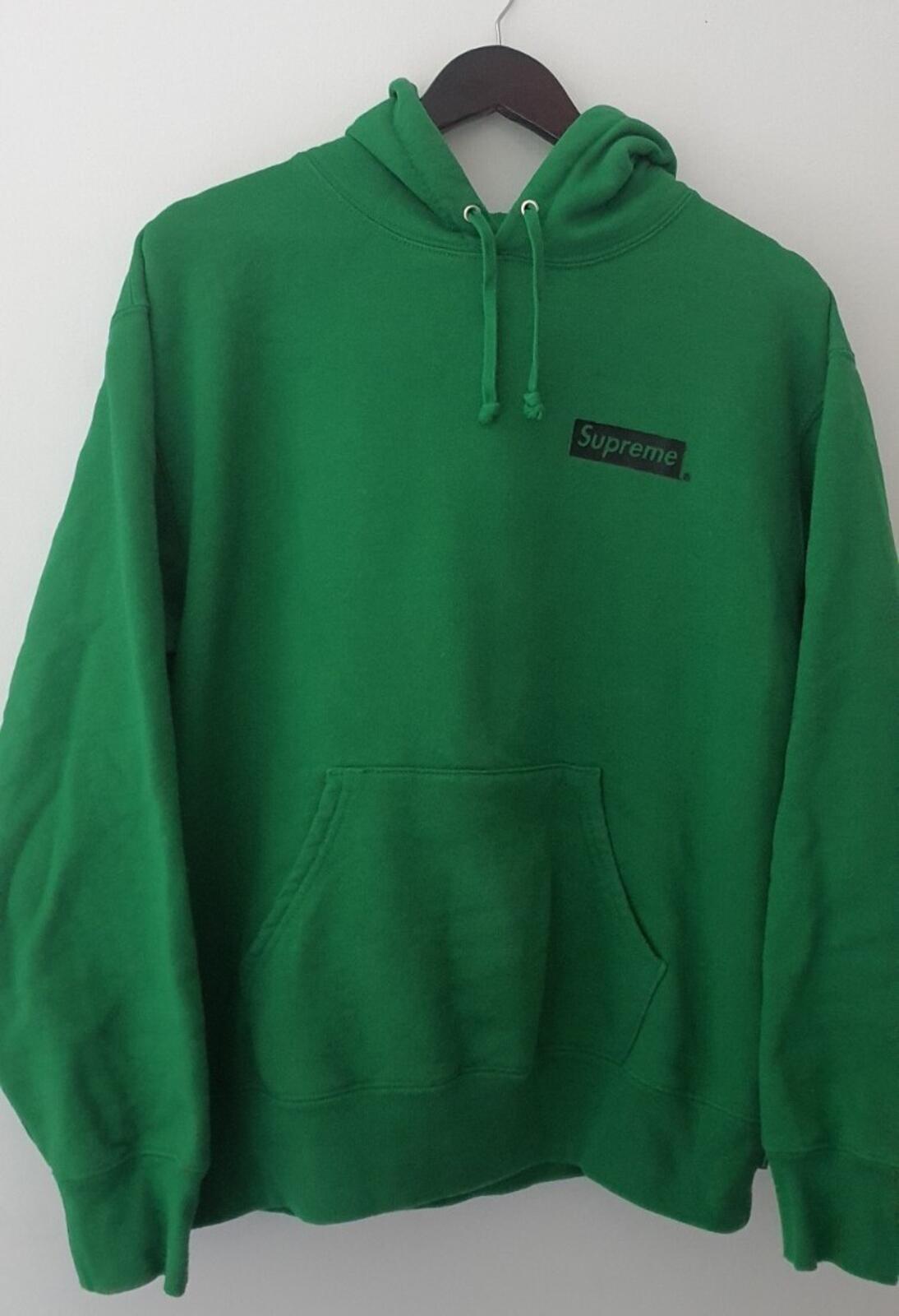 SS23 Supreme Fiend Kapuzenpullover S klein Grüner Hoodie Artwork von Weirdo Dave