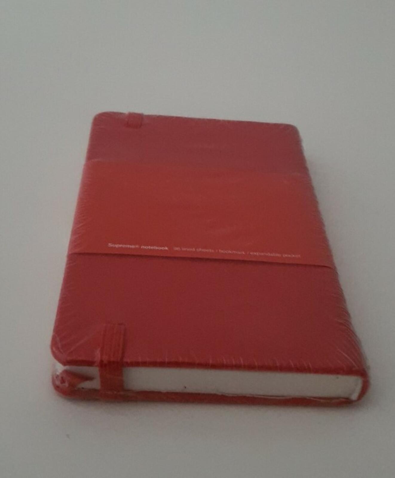 SS10 Supreme red notebook note pad book diaries A6 Very rare new / unopened