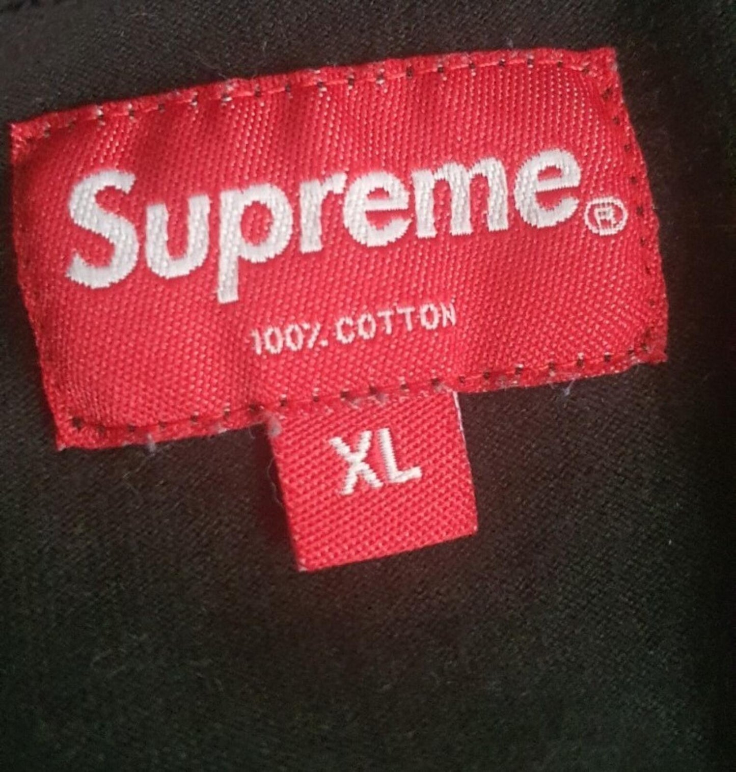 SS21 Supreme Old English Collar Logo L/S te size XL longsleeve t-shirt top