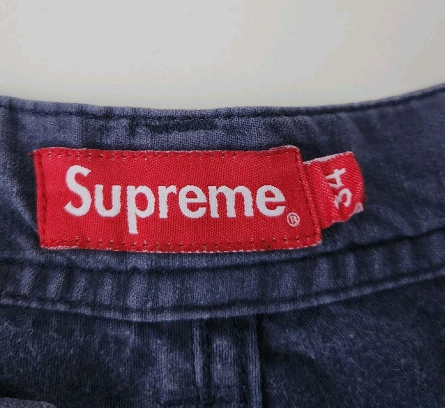 FW18 Supreme Cargo Pant Navy Size 34 W34 L32