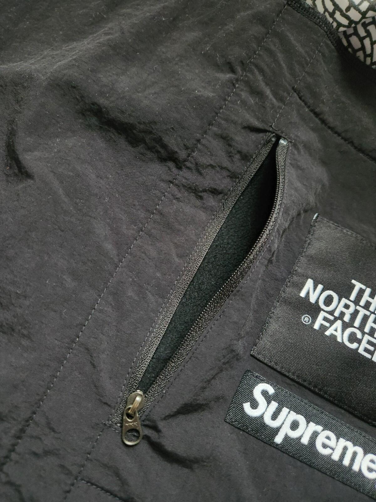 SS19 Supreme x The North Face Arc Logo Denali Fleece Blanket Black TNF 54" x 62"