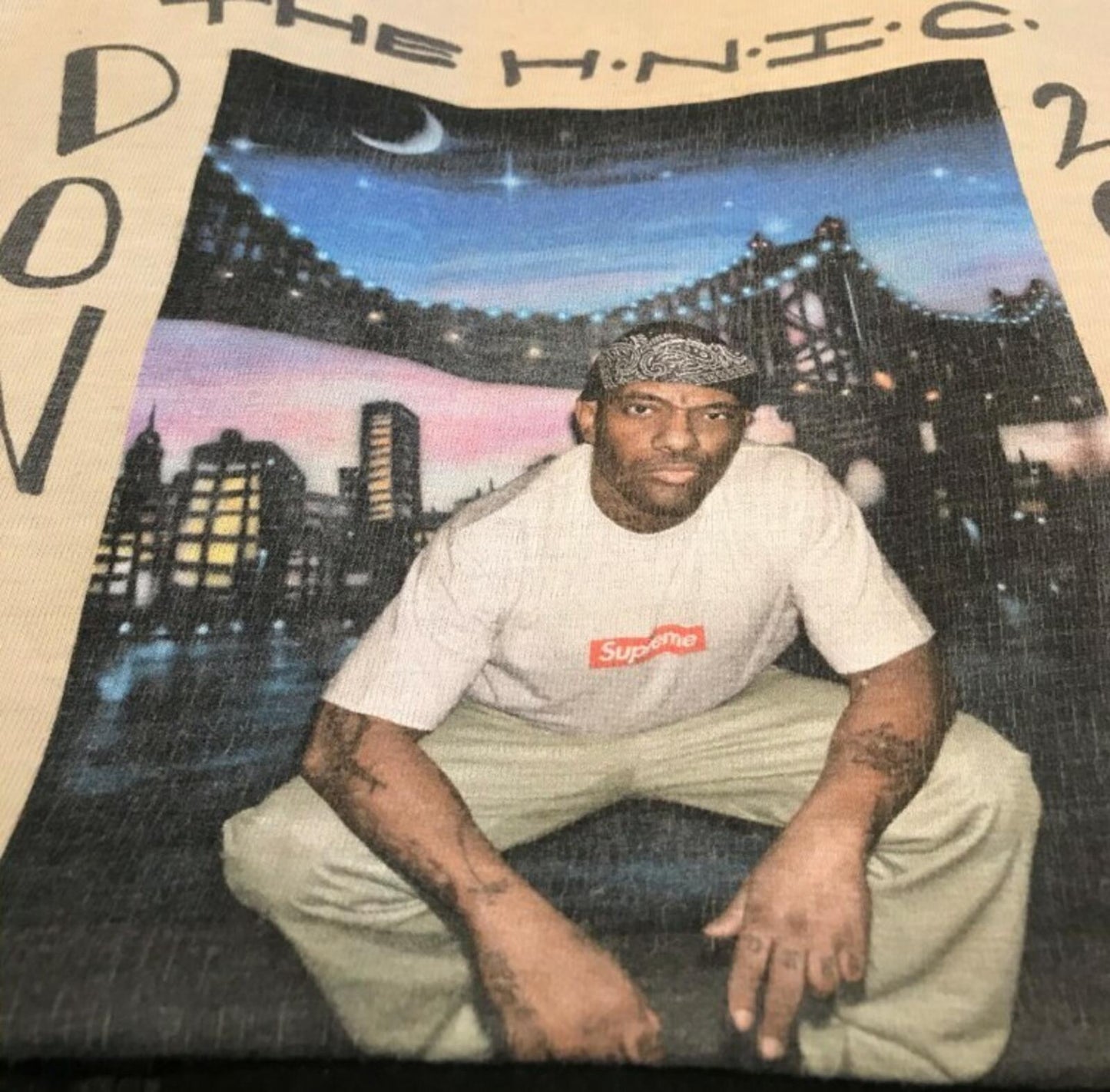 SS11 Supreme Mobb Deep Prodigy Photo Tee Sand Size M