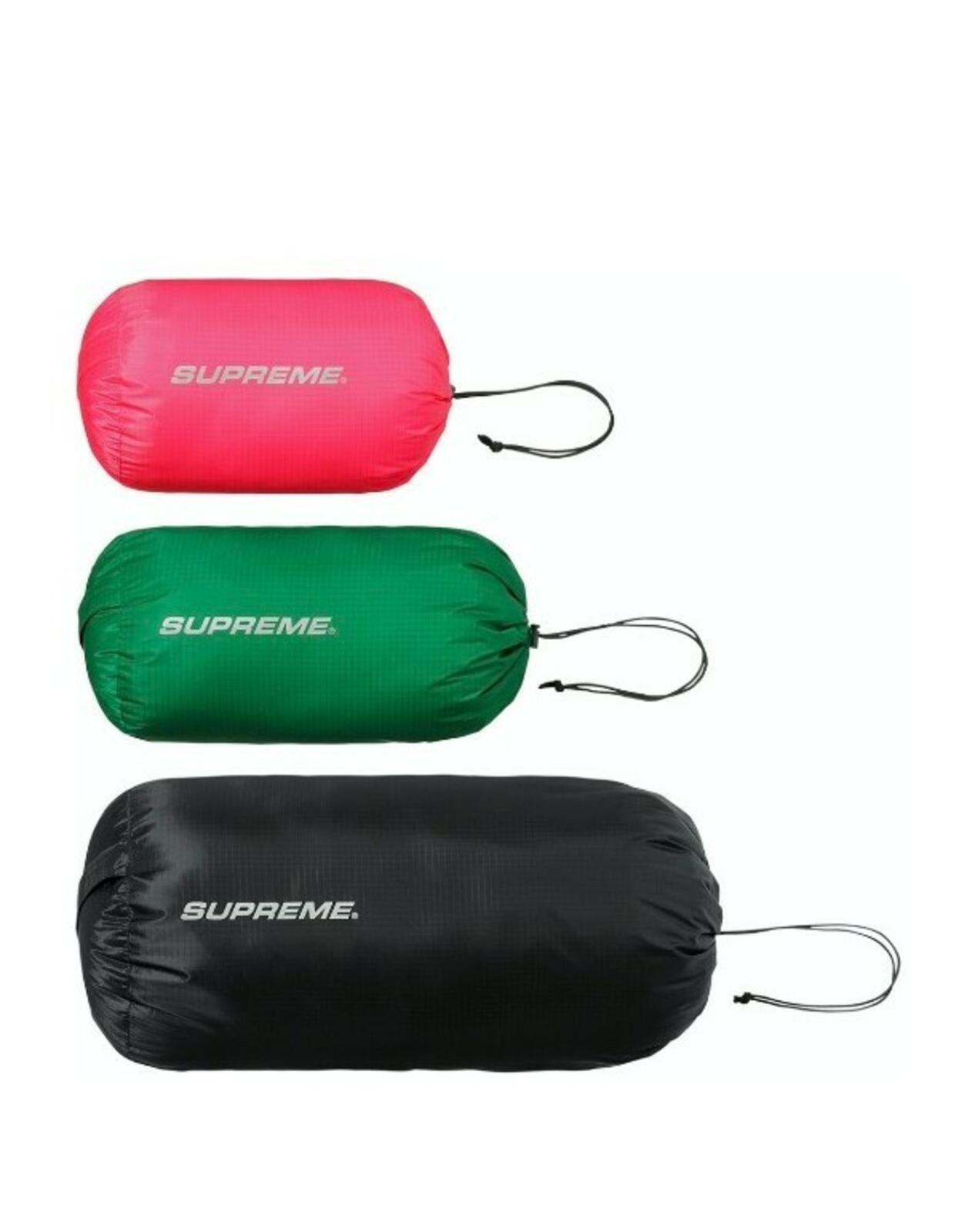 FW17 Supreme Nylon Ditty Bags ( set of 3)  green black pink