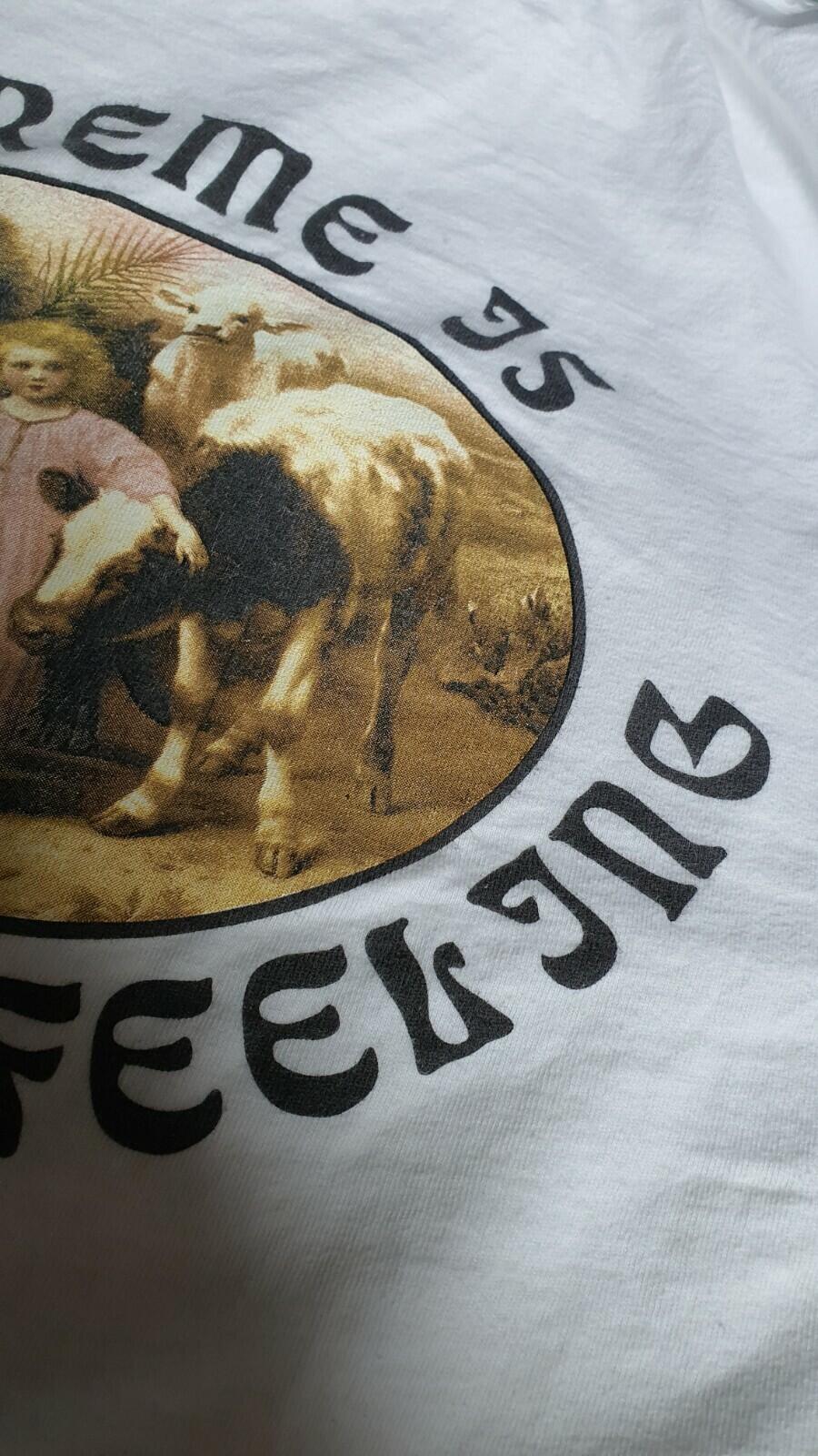FW16 Supreme Is Special Feeling tee white T-shirt size XL