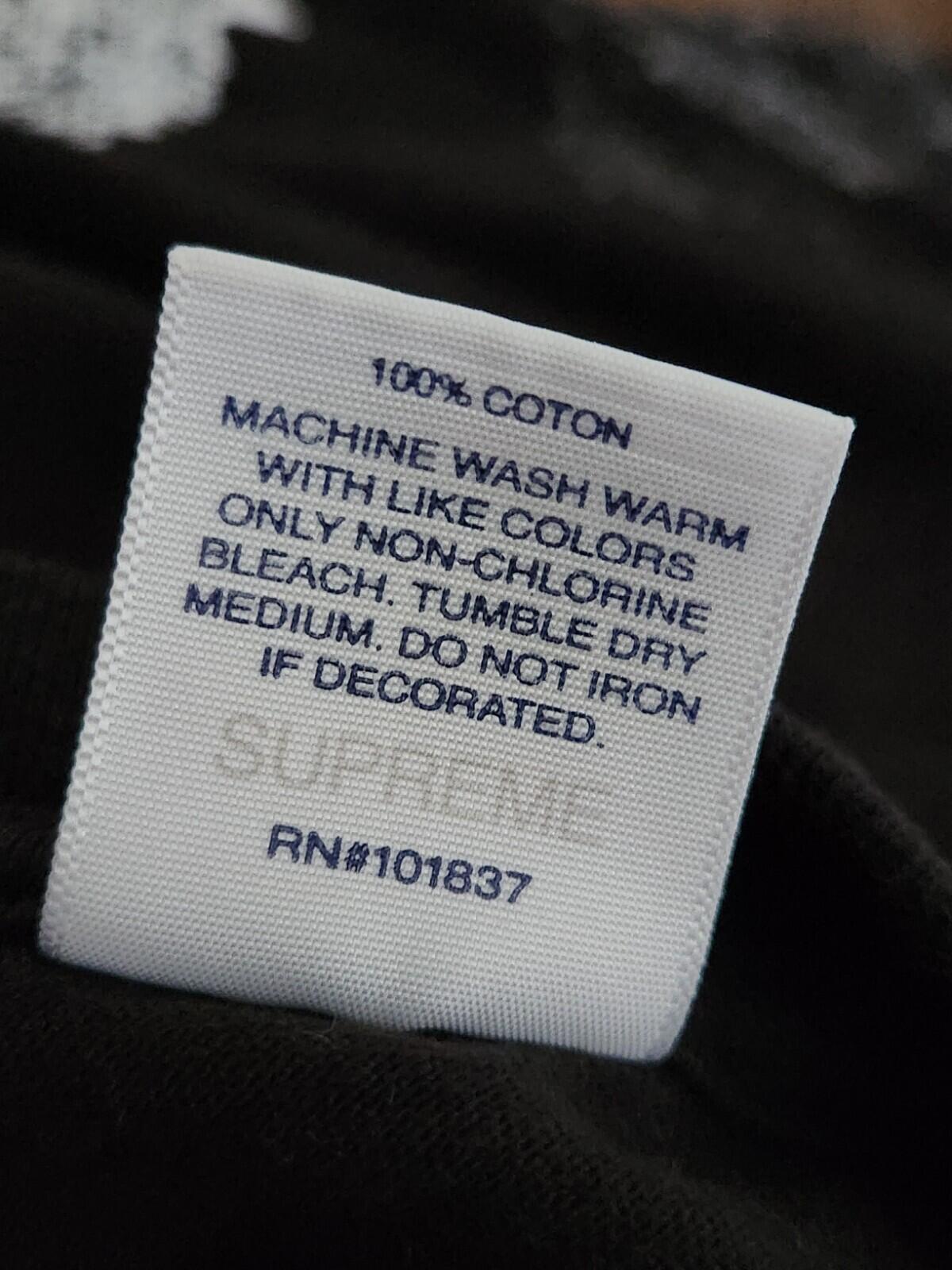 SS20 Supreme Morph tee size XL Black T-shirt Cats