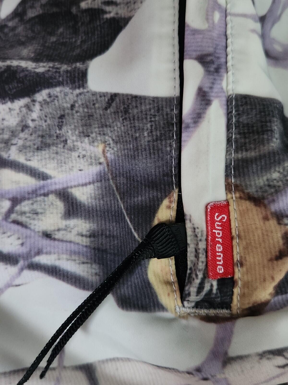 SS14 Supreme Aspen Wood Warm Up pant S White trousers pants Vintage 2014 Tree