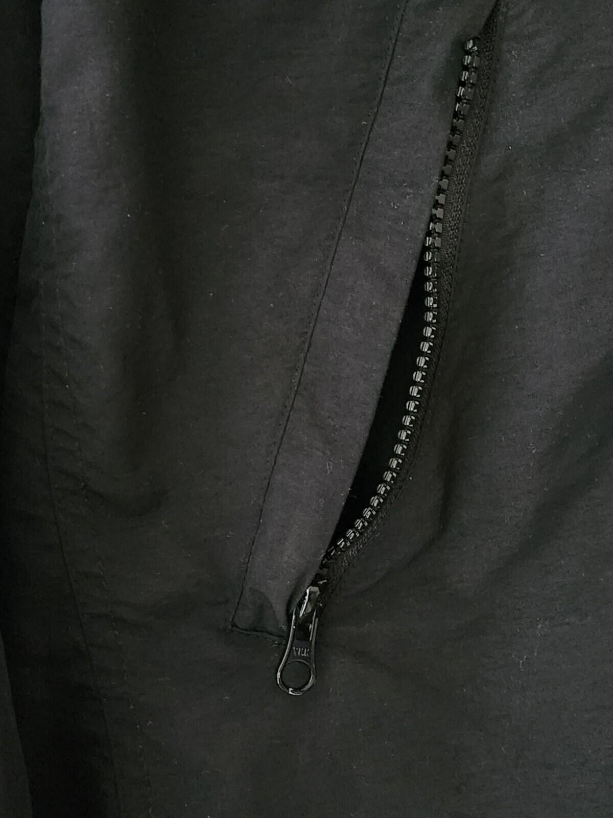 FW18 Supreme 2-Tone Zip Up Jacket Black Size M Water Resistant