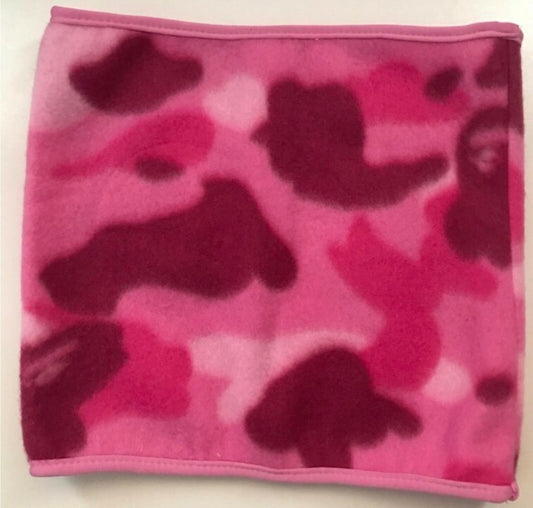A BATHING APE Fleece-Halswärmer Pink Camo Halswärmer BAPE Camouflage Accessoire