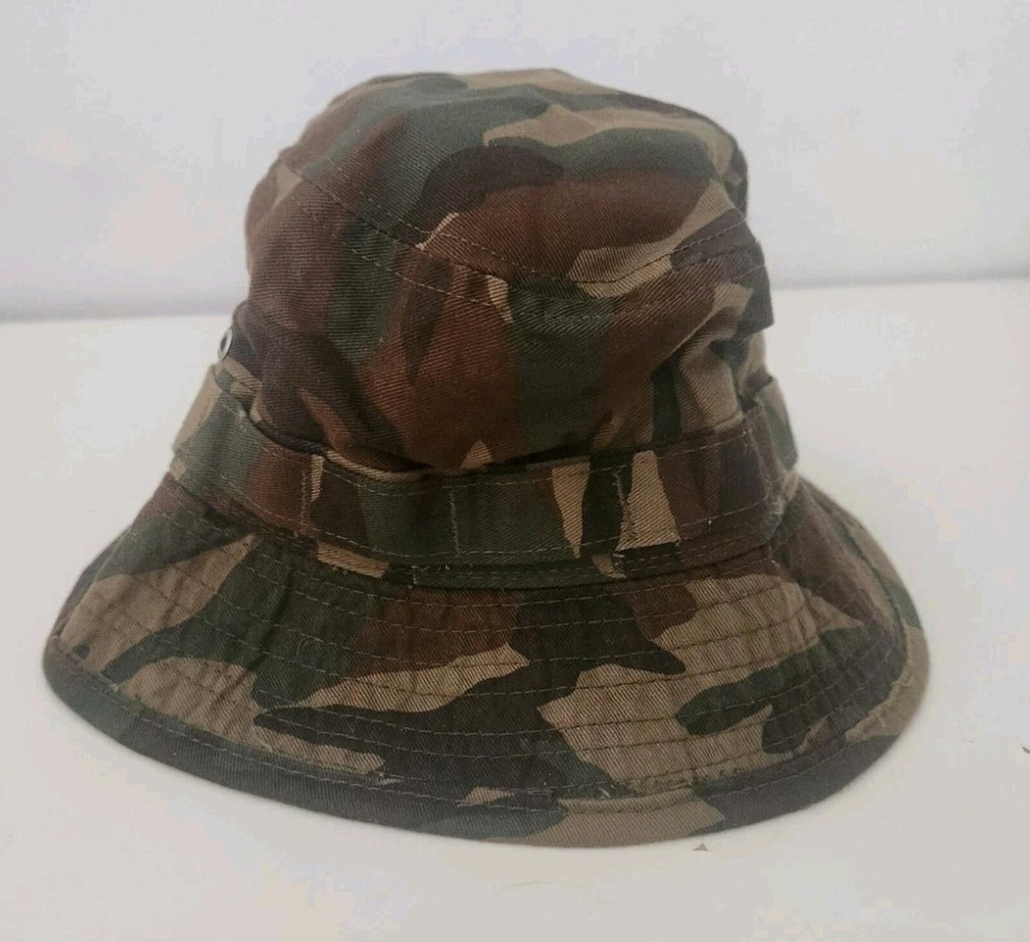 2001 Supreme Camo Fischerhut Crusher Grün M Medium Vintage Selten Camouflage