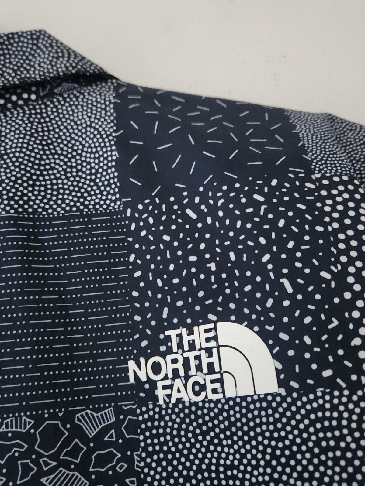 THE NORTH FACE Patchwork Coach Jacket Windwall Light Summer Navy S Small TNF