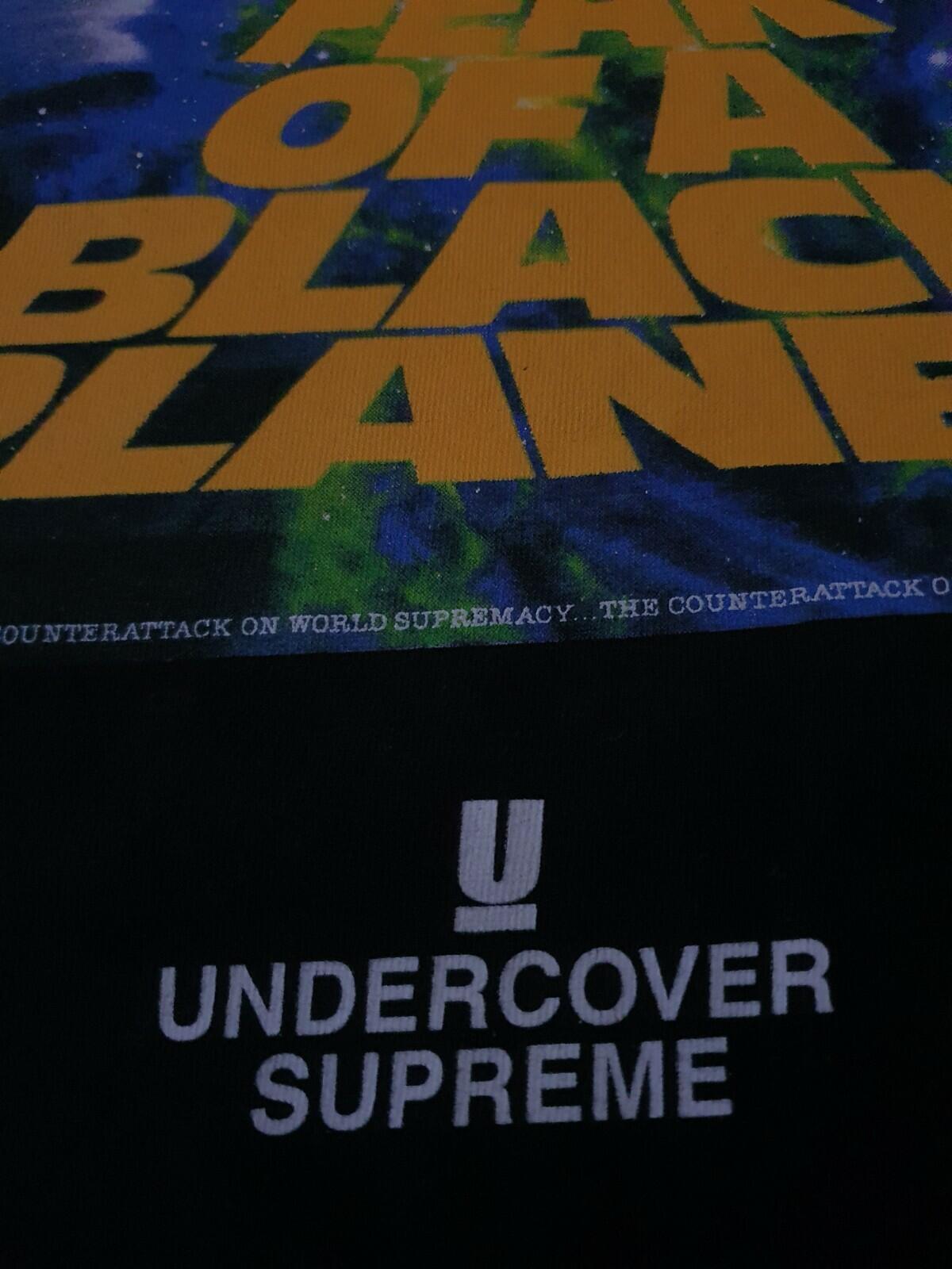 SS18 Supreme x Undercover x Public Enemy Counterattack black L/S Tee Size M