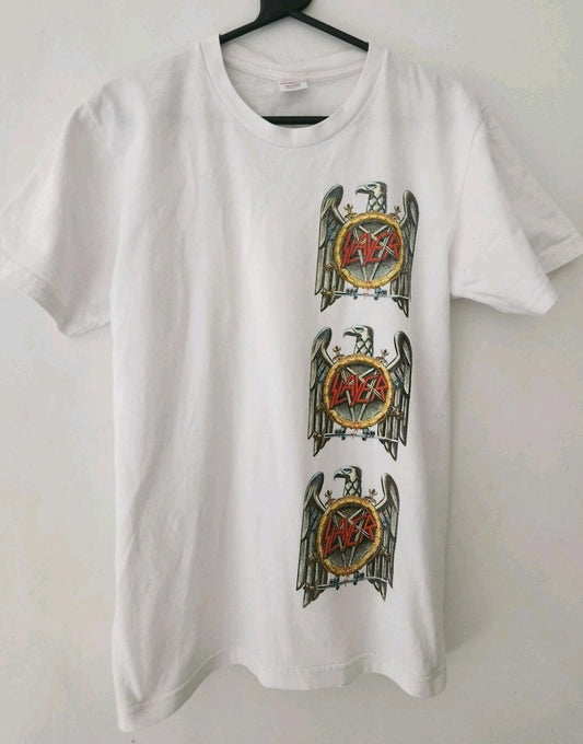 FW16 Supreme x Slayer Eagle tee camiseta blanca talla M mediana