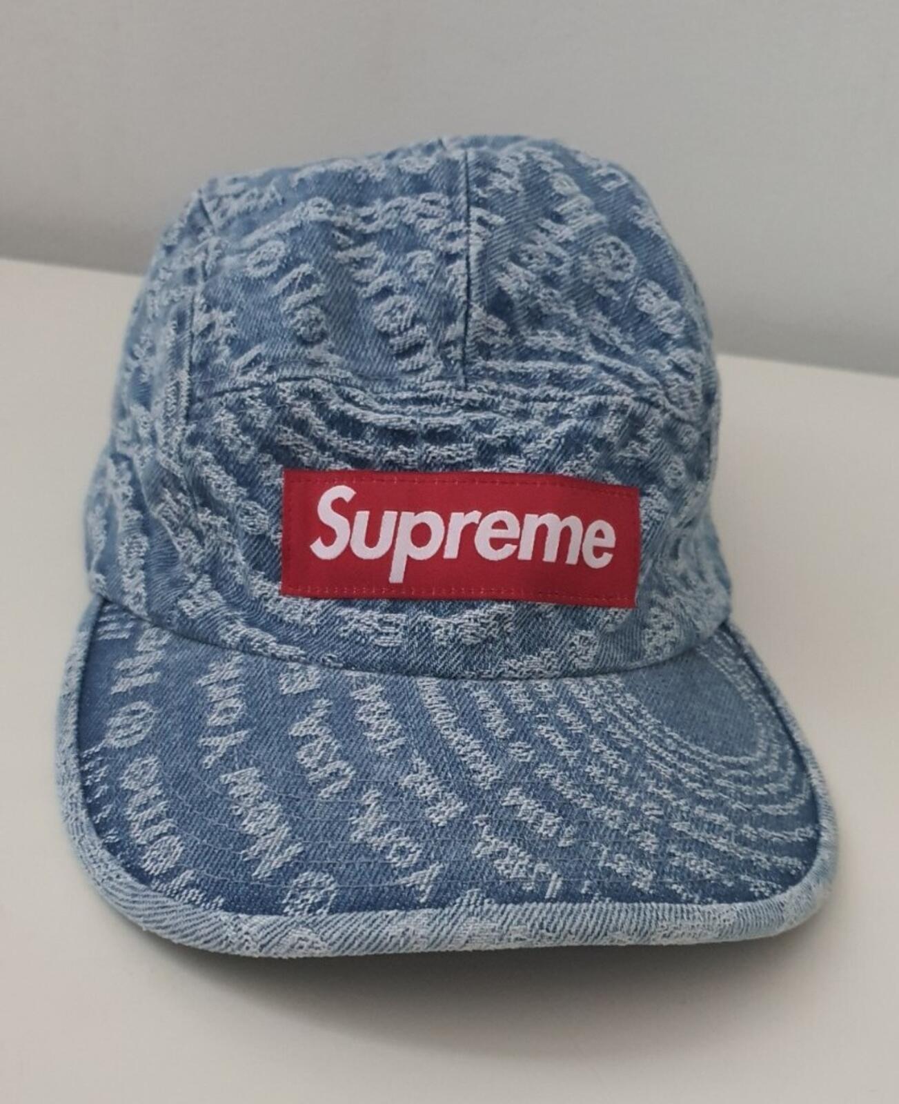 Gorra Camp Jacquard Supreme Circles FW21 Azul