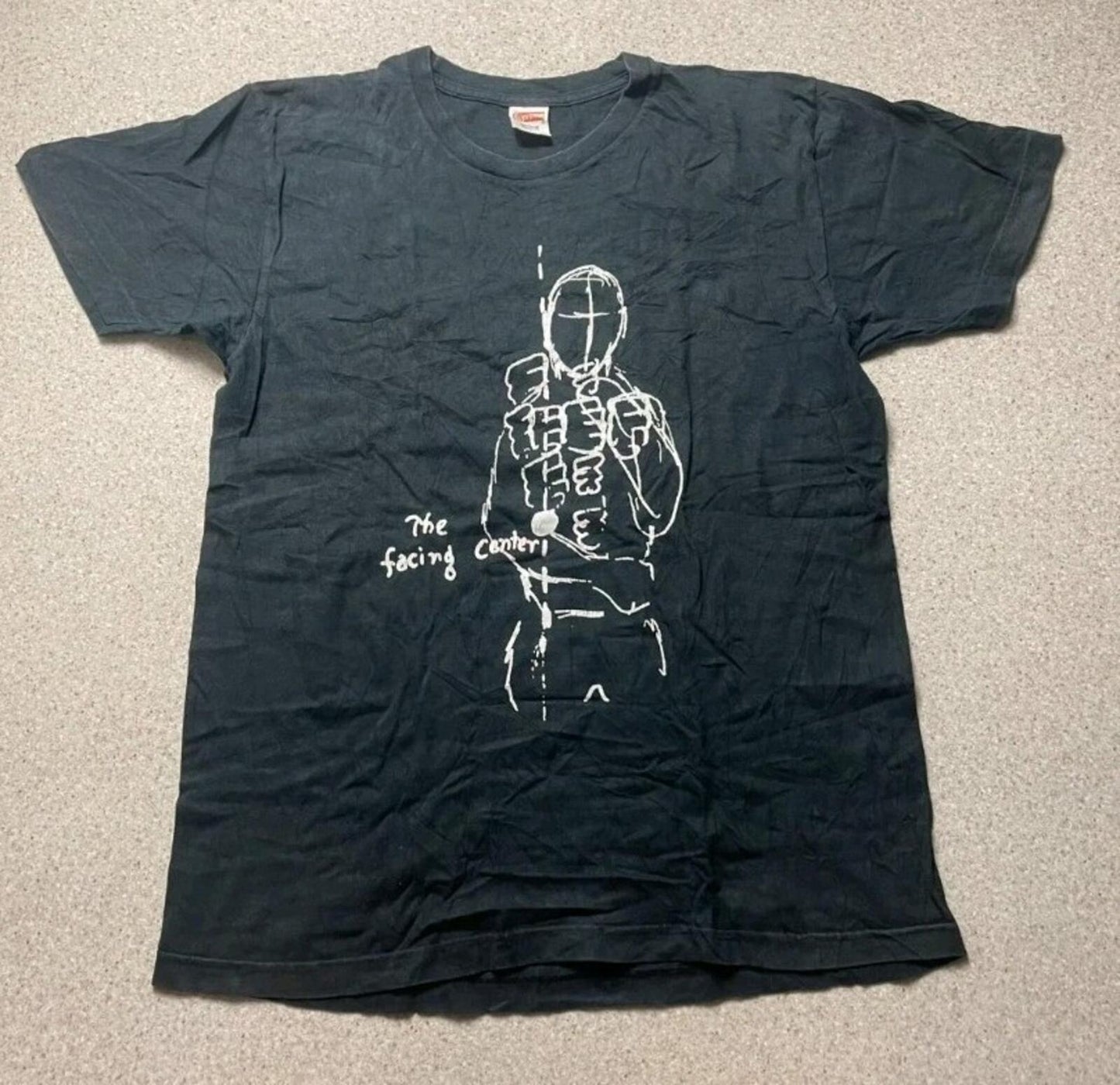 FW13 Supreme Bruce Lee Mantra Tee Black Size L