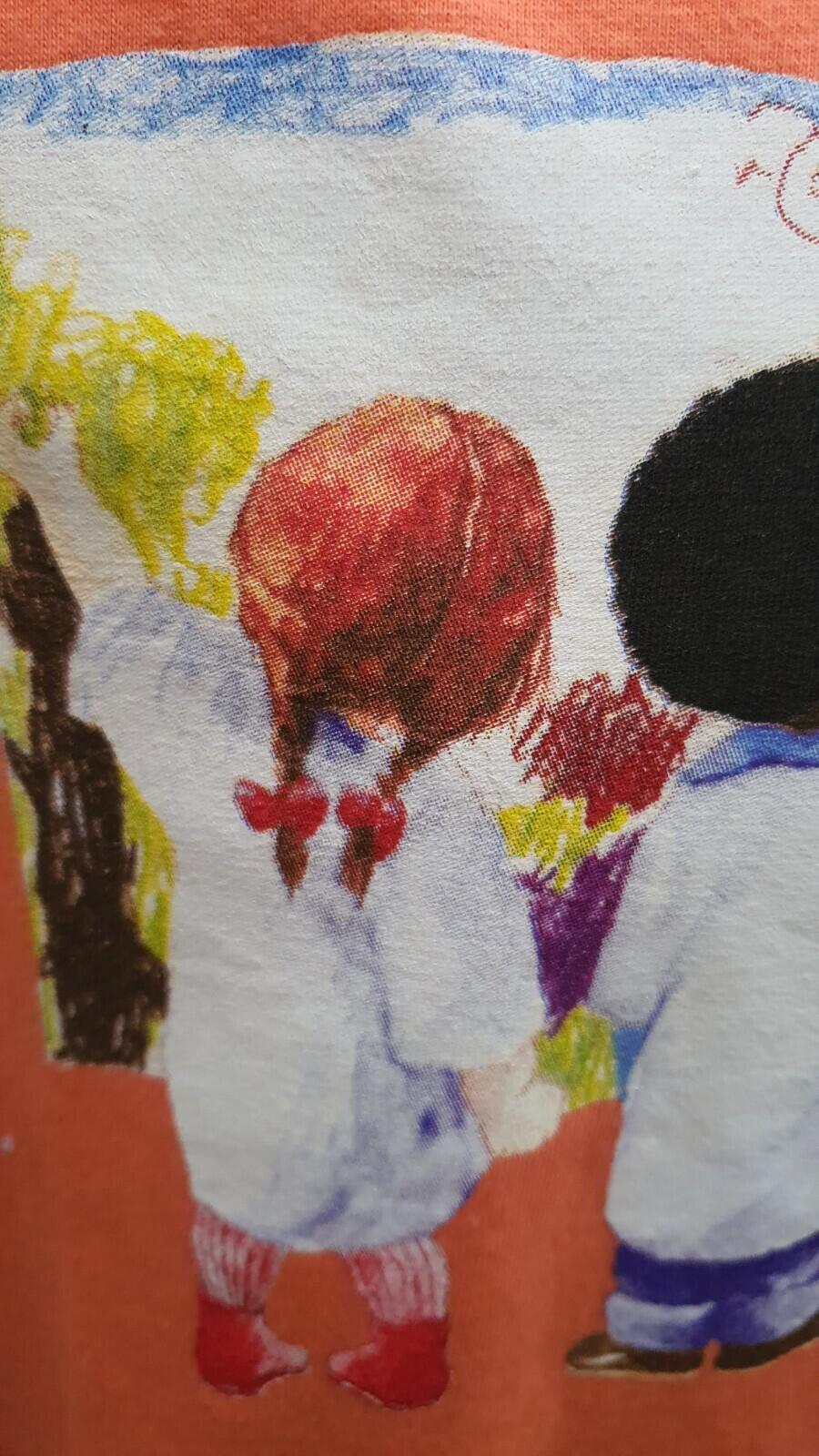 SS19 Supreme Kids Tee Orange Size M