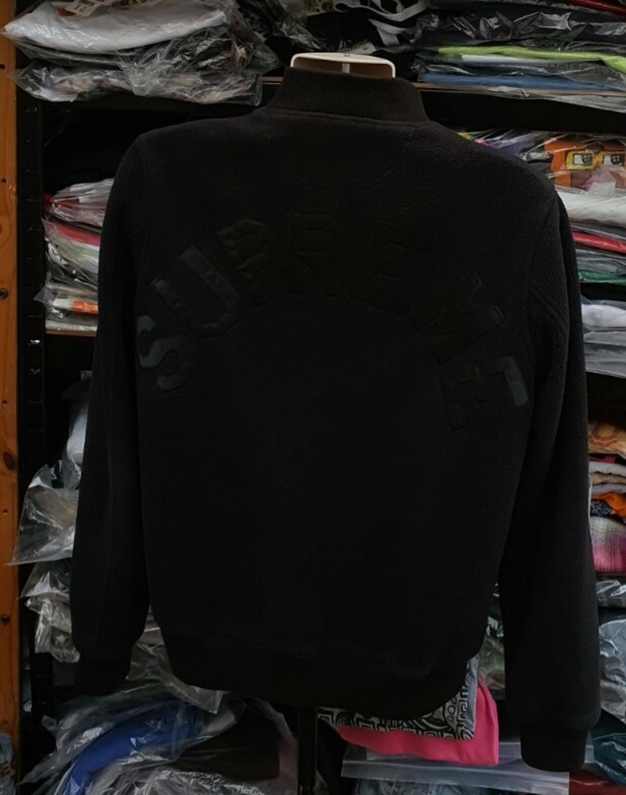 FW14 Supreme Polartec Varsity Bomber Jacket size M medium