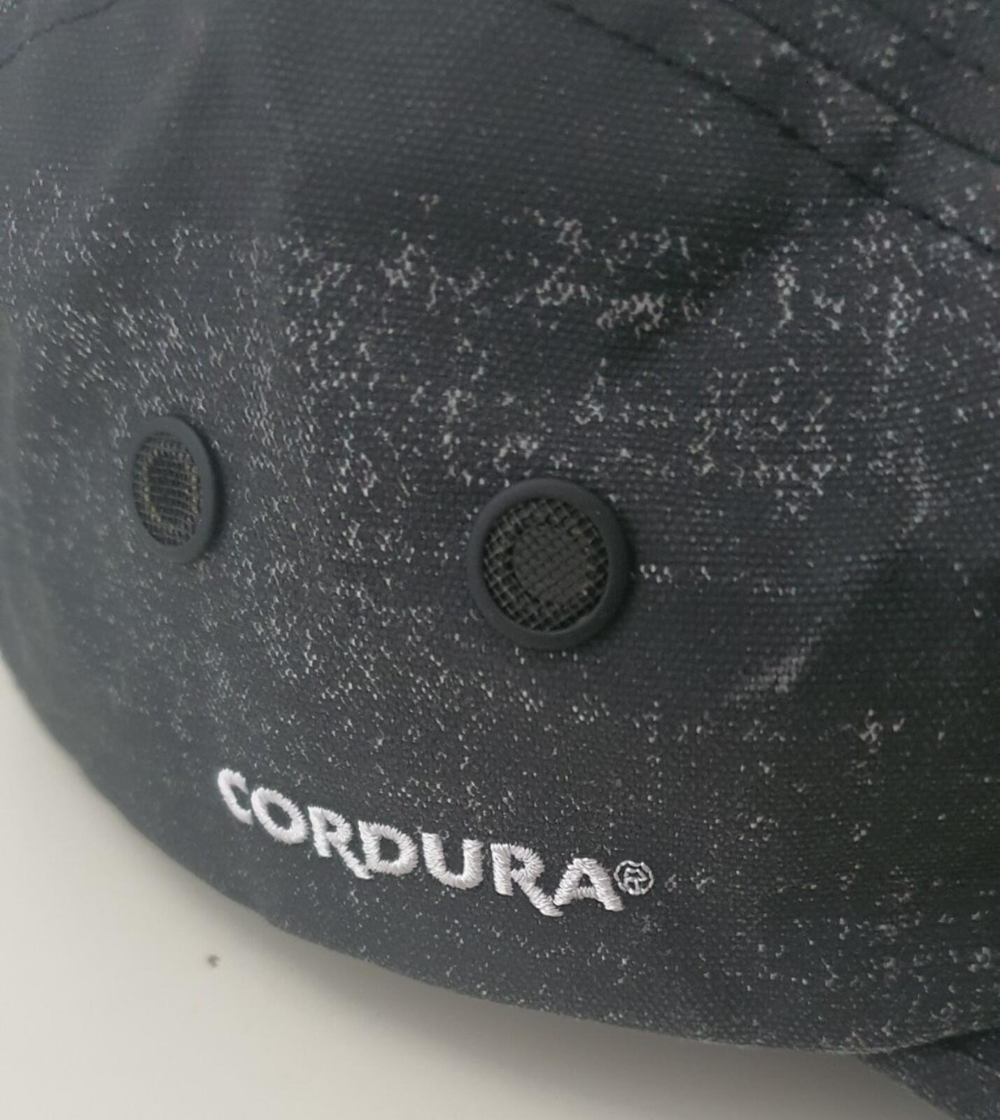 SS22 Supreme Coated Cordura Camp Cap Black