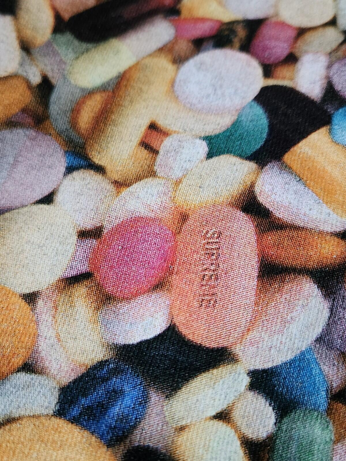 SS20 Supreme Pills Tee size XL Black T-shirt