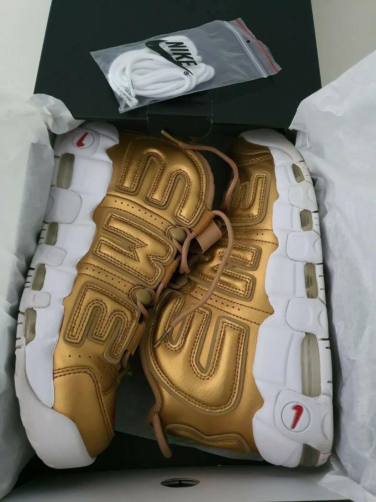 SS17 Supreme x Nike Air More Uptempo Suptempo UK 7.5 US 8.5 EUR 42 lot Trainers