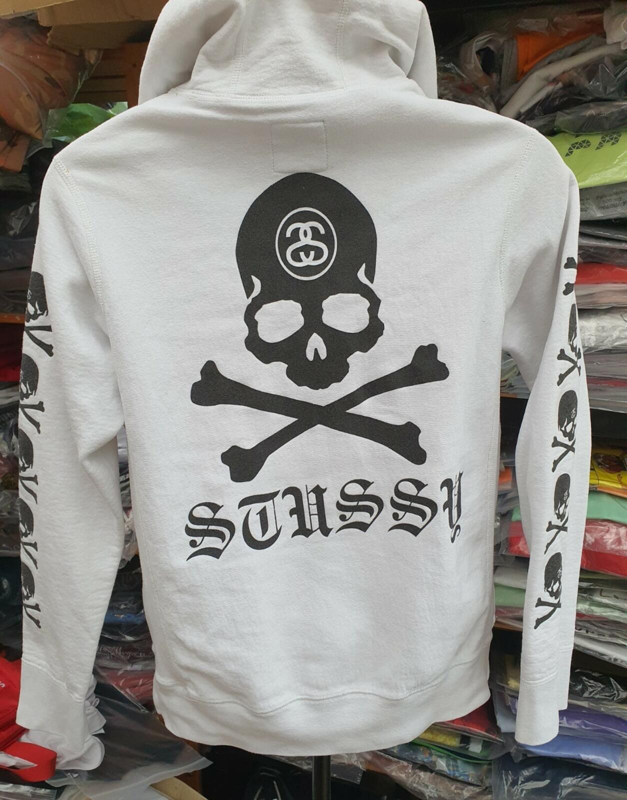 Stussy x Mastermind white Hooded Sweatshirt White Size S