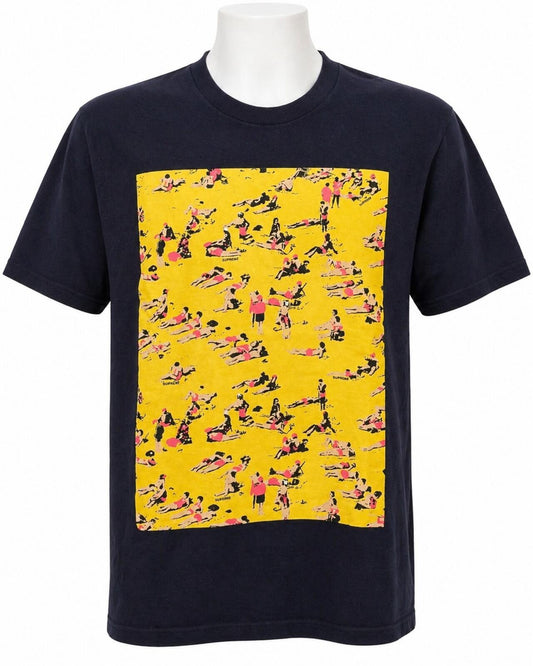 SS16 Supreme Beach Tee Azul marino Talla M