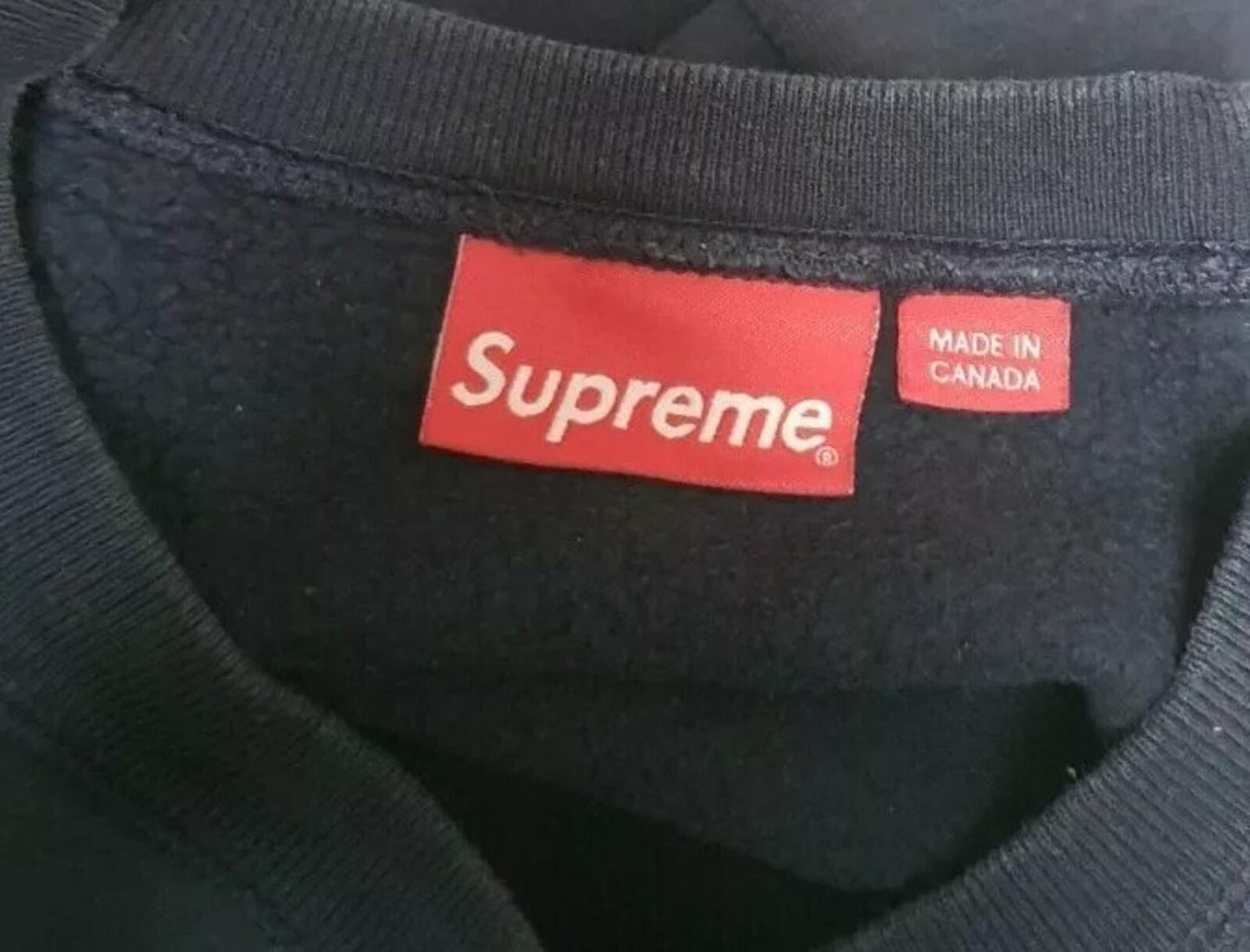 SS16 Supreme S Logo navy crewneck size L large sweatshirt Jumper
