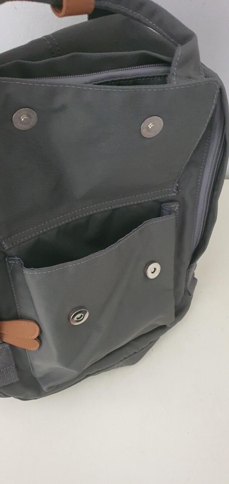 ANTAU Laptop grey Backpack for women girls Stylish College School Waterproof bag