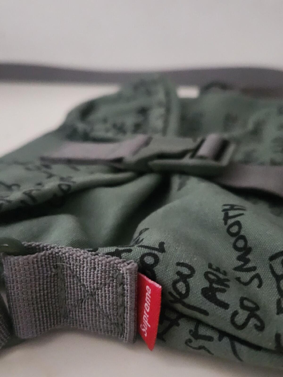 SS23 Supreme Field Side bag Shoulder Olive Gonz Water Resistant Gonzales Poems