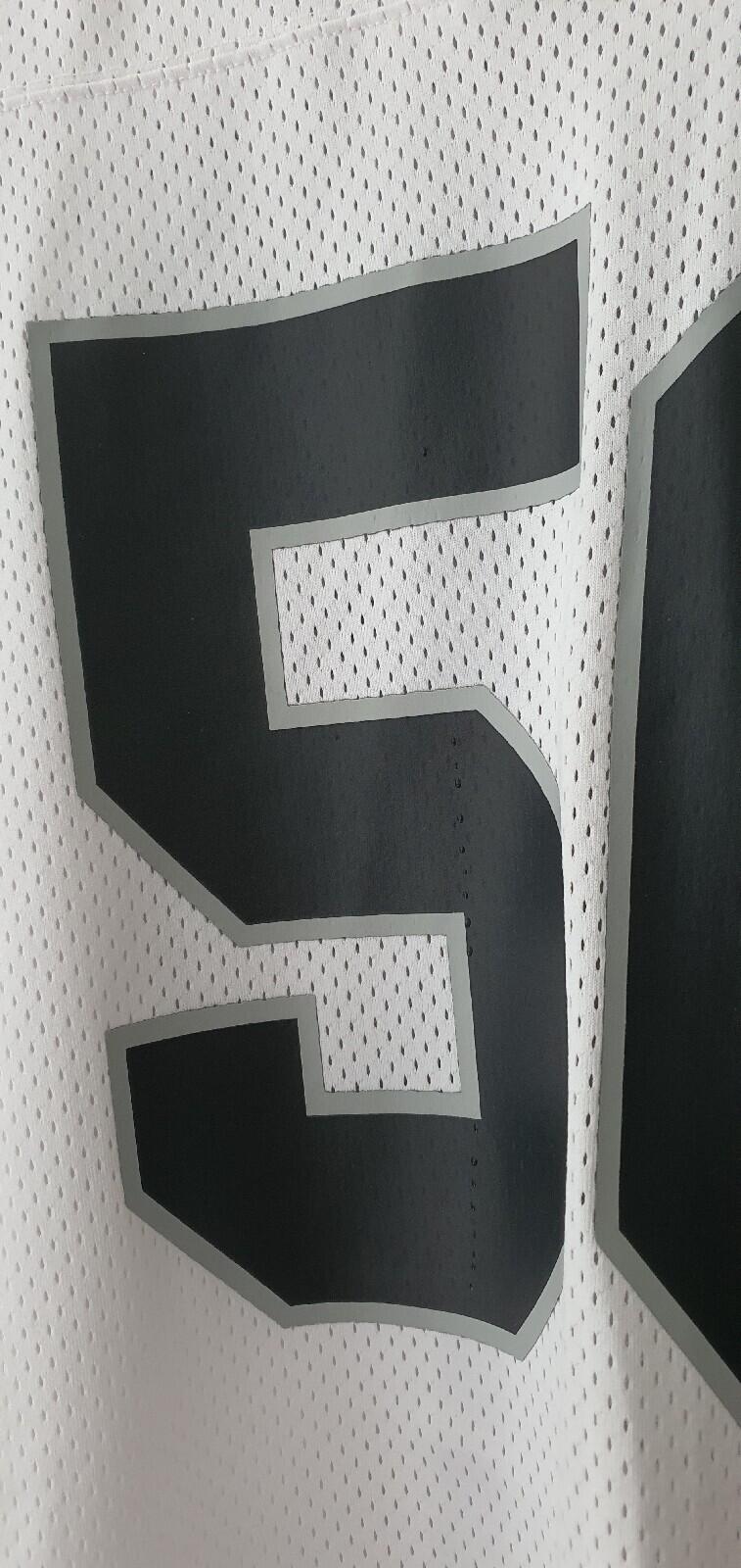 FW12 Supreme Bengals football jersey 56 Top white M medium