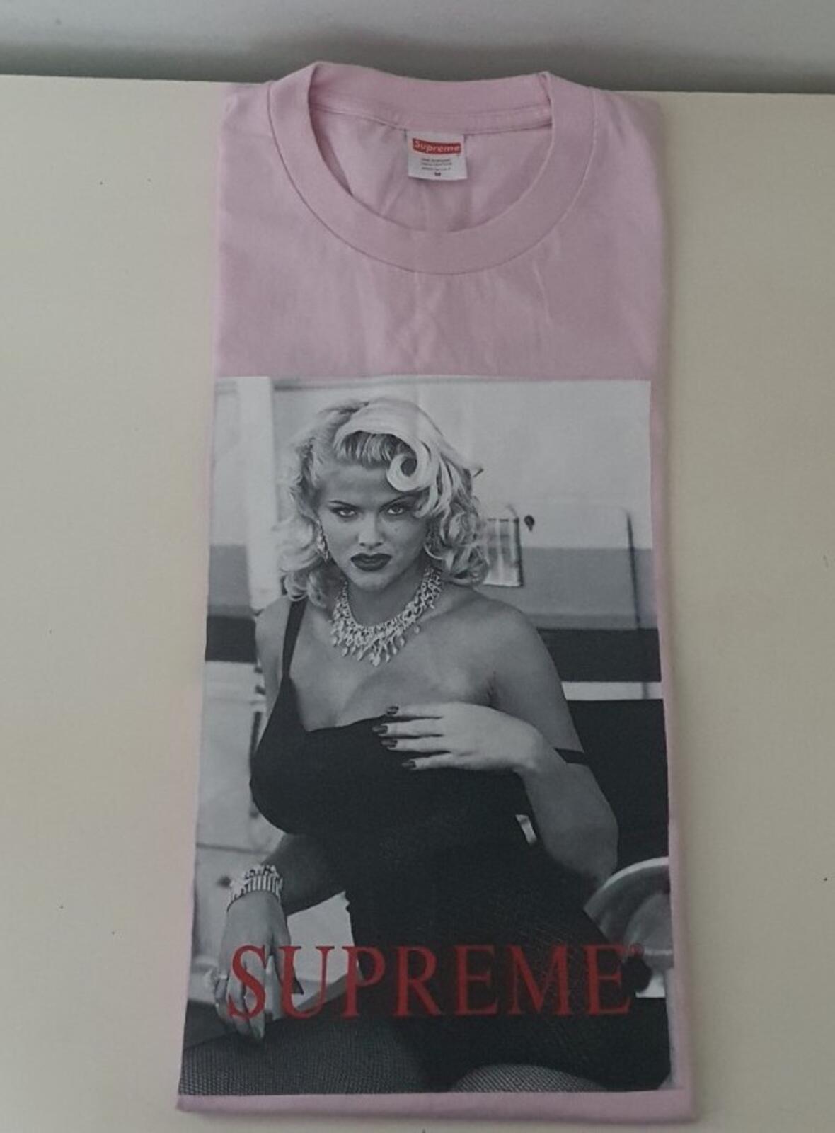 SS21 Supreme Anna Nicole Smith tee Light pink t-shirt size M medium