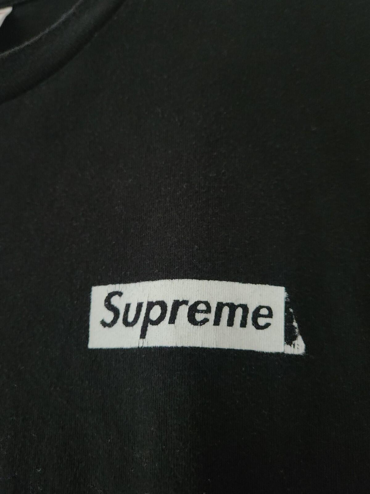 FW20 Supreme No More SHI T Tee size M Medium T-shirt Black