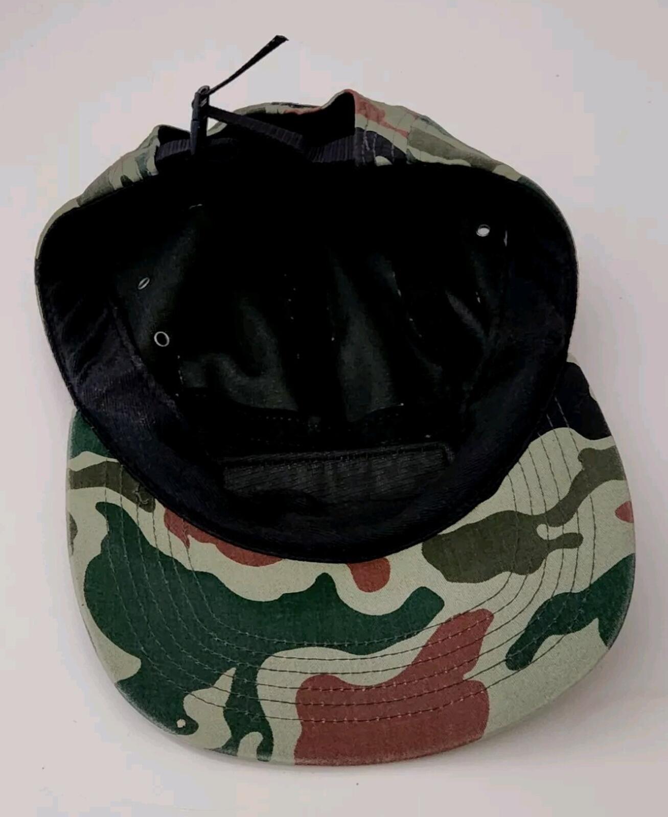 SS13 Supreme Utility Camp Cap Camo Hat Green vintage 2013 Very Rare
