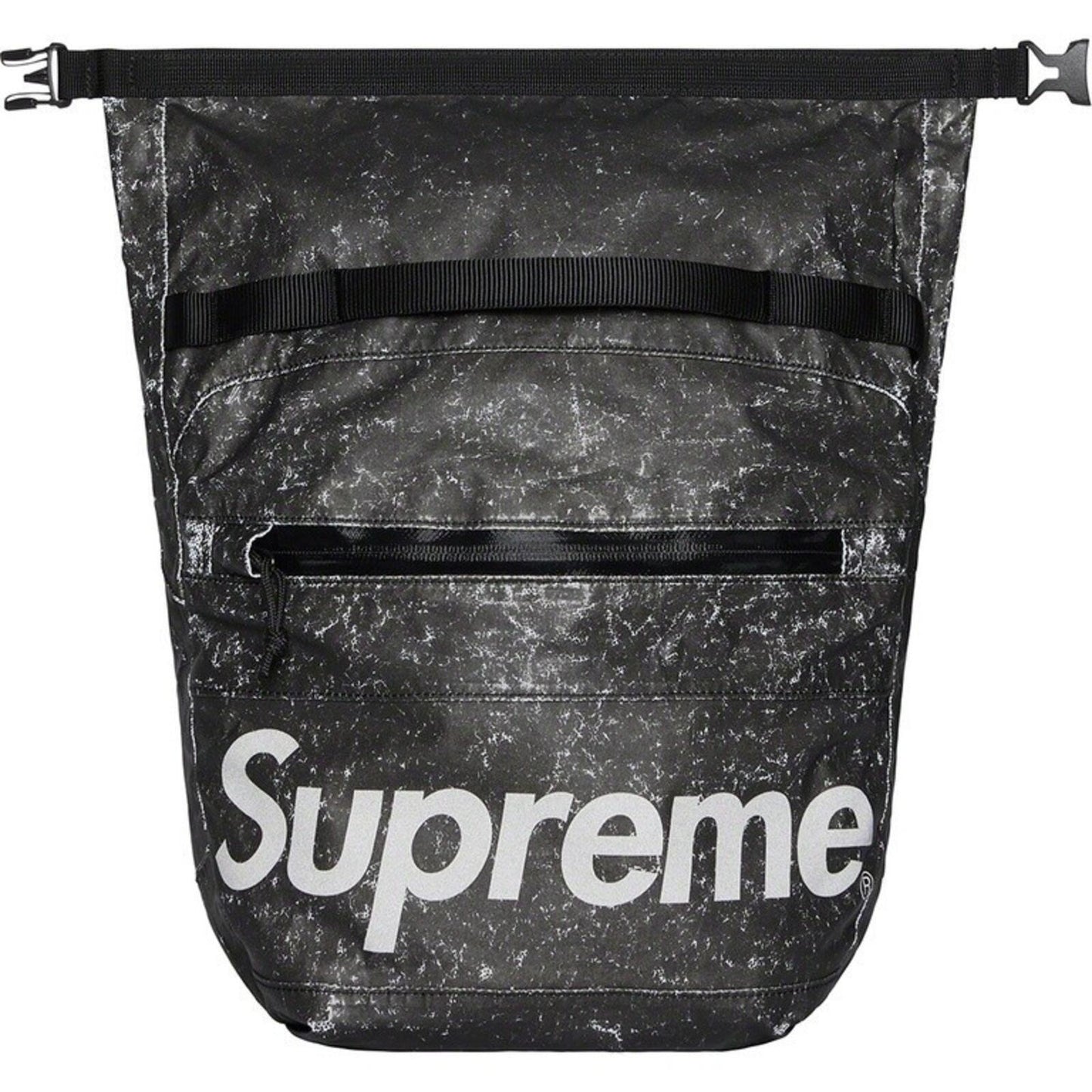 FW20 Supreme Waterproof Reflective Speckled Shoulder Bag Black