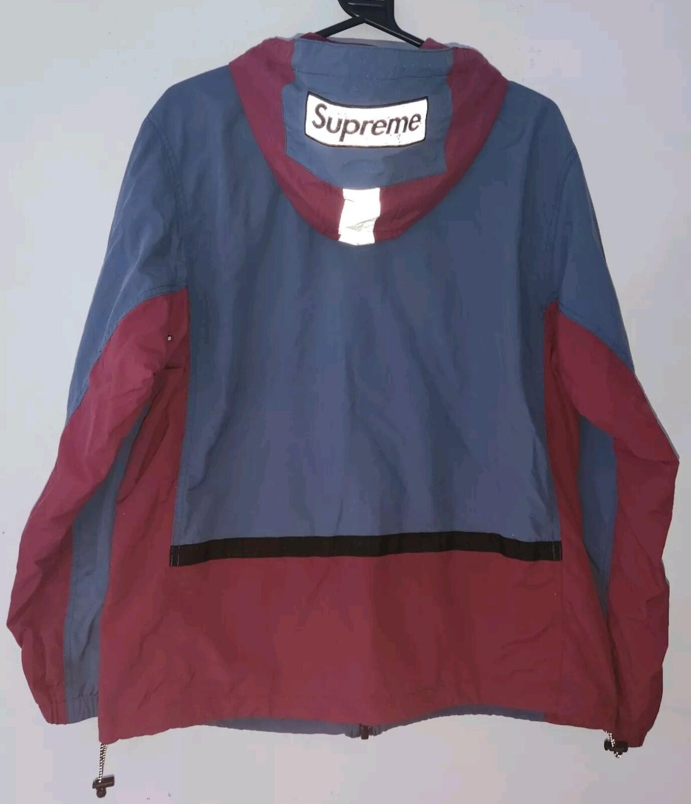 HW18 Supreme 2-Tone Zip Up Jacket M mittel Navy Wasserabweisend Reflektierend
