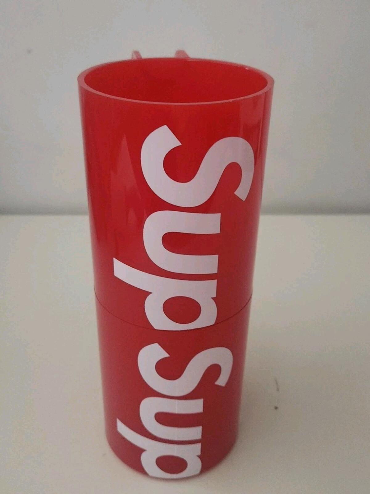 SS20 Supreme x Heller Mugs (Set Of 2) Red Accessories