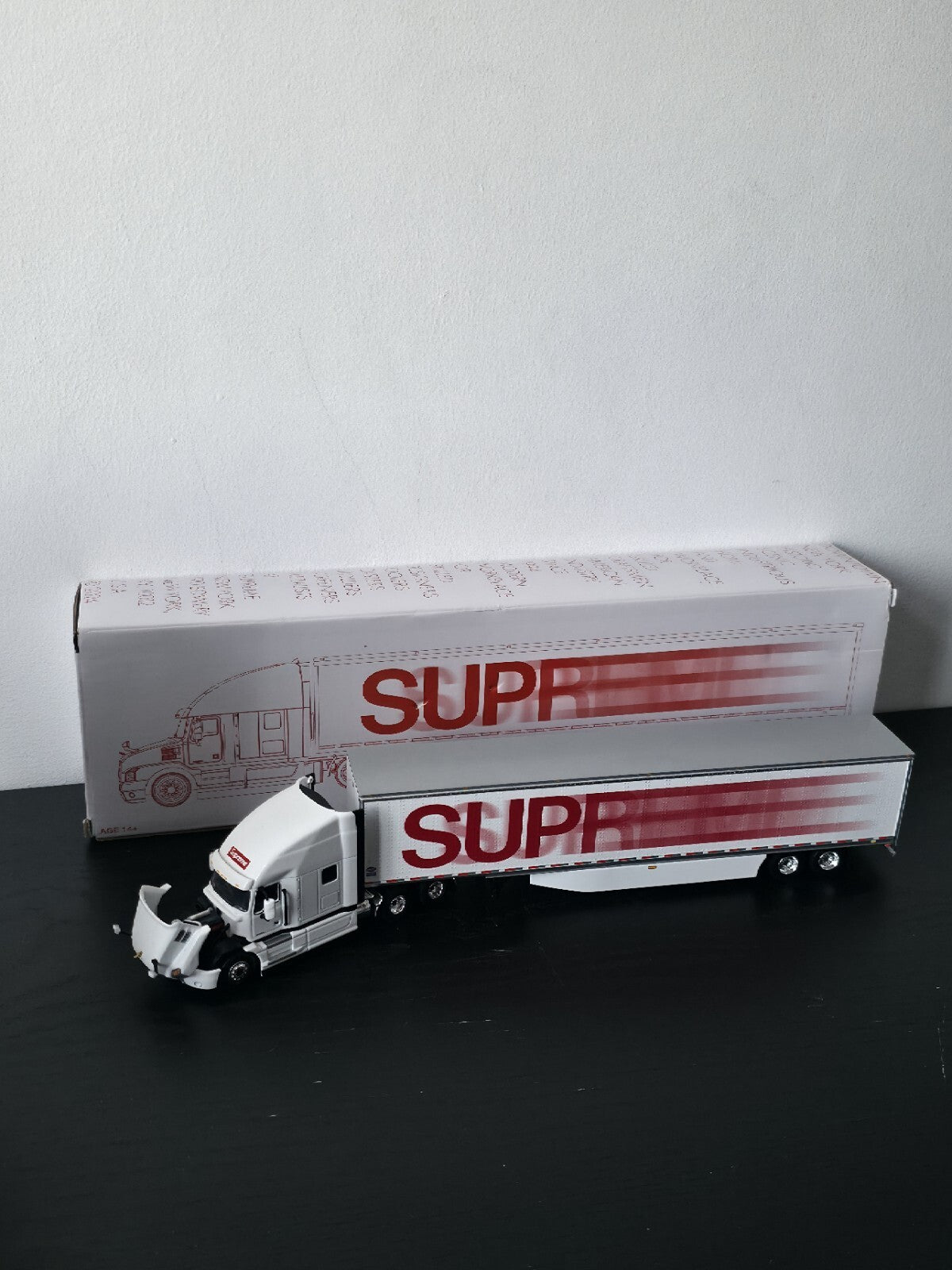 SS24 Supreme First Gear Truck Model Mack Anthem Sleeper Cab & 53' Trailer