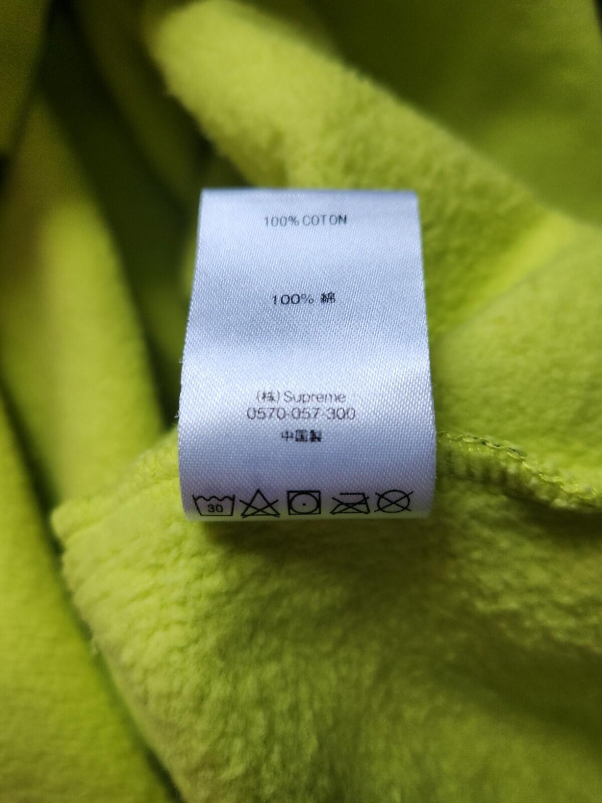 FW20 Supreme Black Ark Kapuzenpullover Leuchtgelb Größe S Small Hoodie