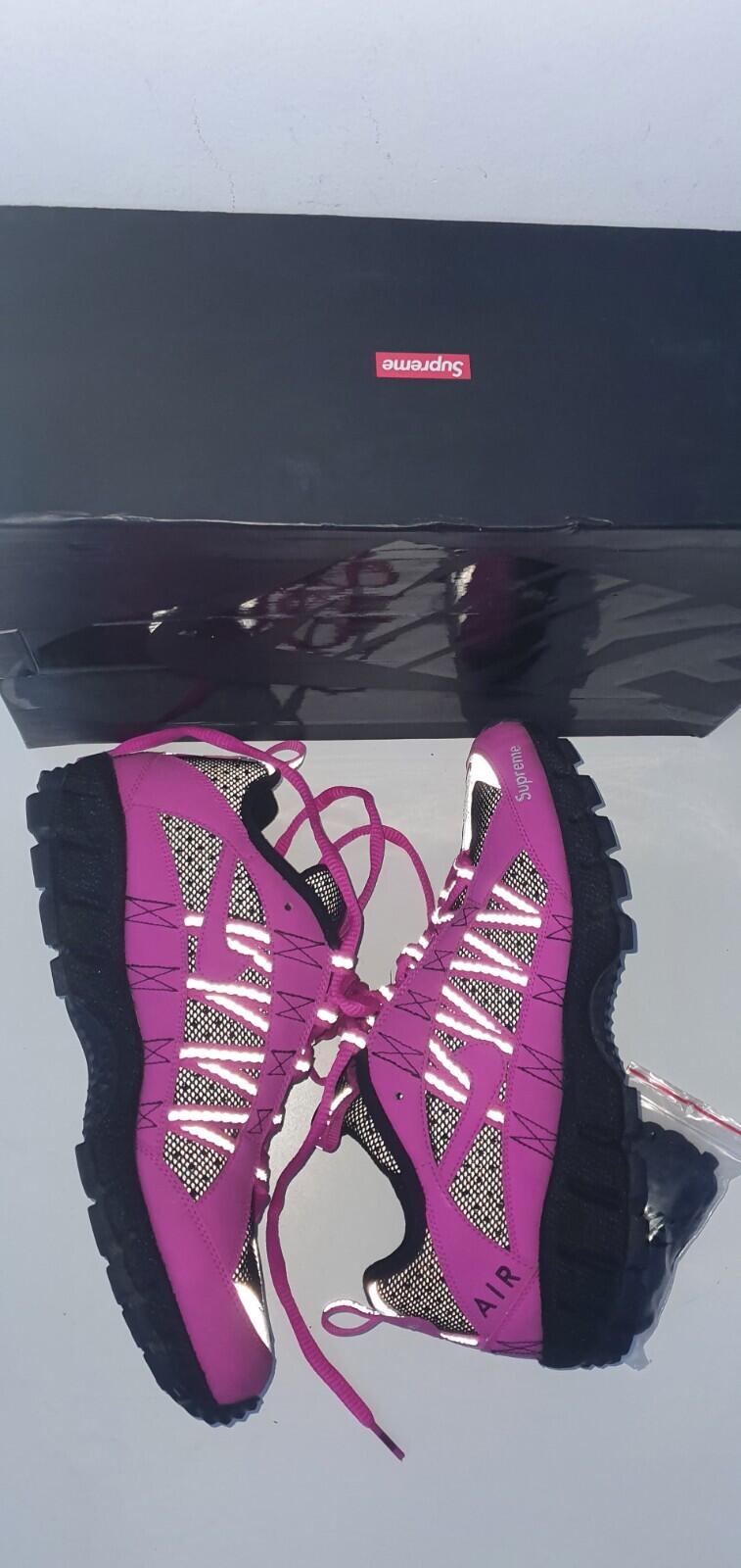 FW17 Supreme x Nike Air Humara '17 trainers Fire Pink US 11 UK 10  EU 45 lot