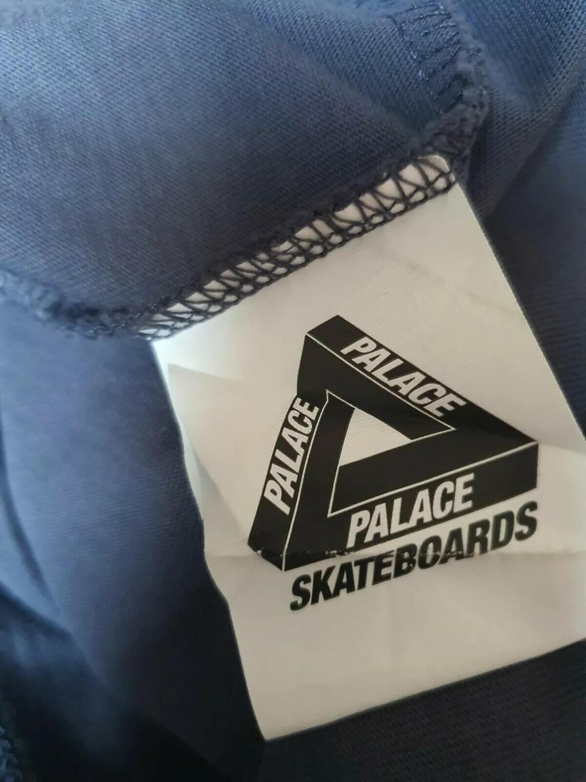 AW20 Palace Tri-lager Tee Größe M Medium Marineblau T-Shirt Triferg