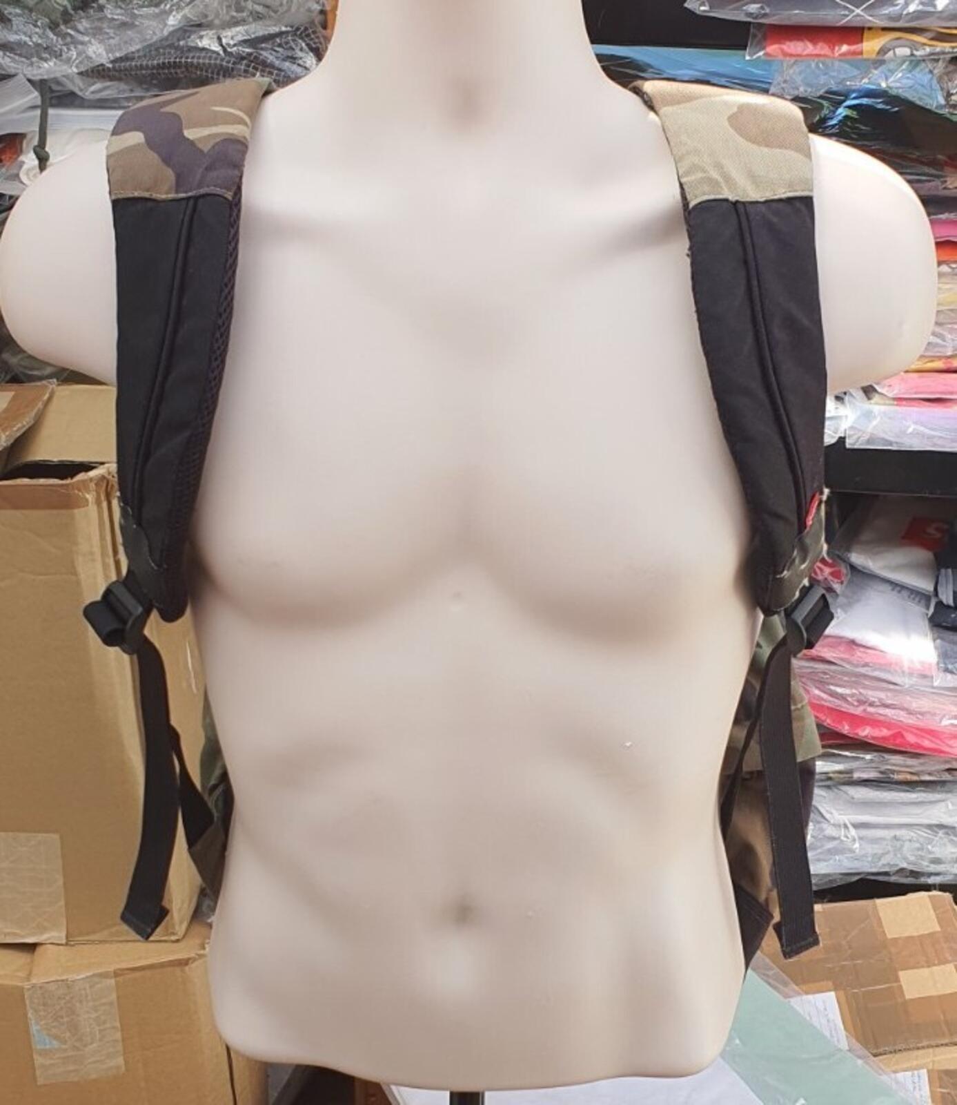 FW15 Supreme Contour Woodland Camo Backpack Signed By BLONDEY