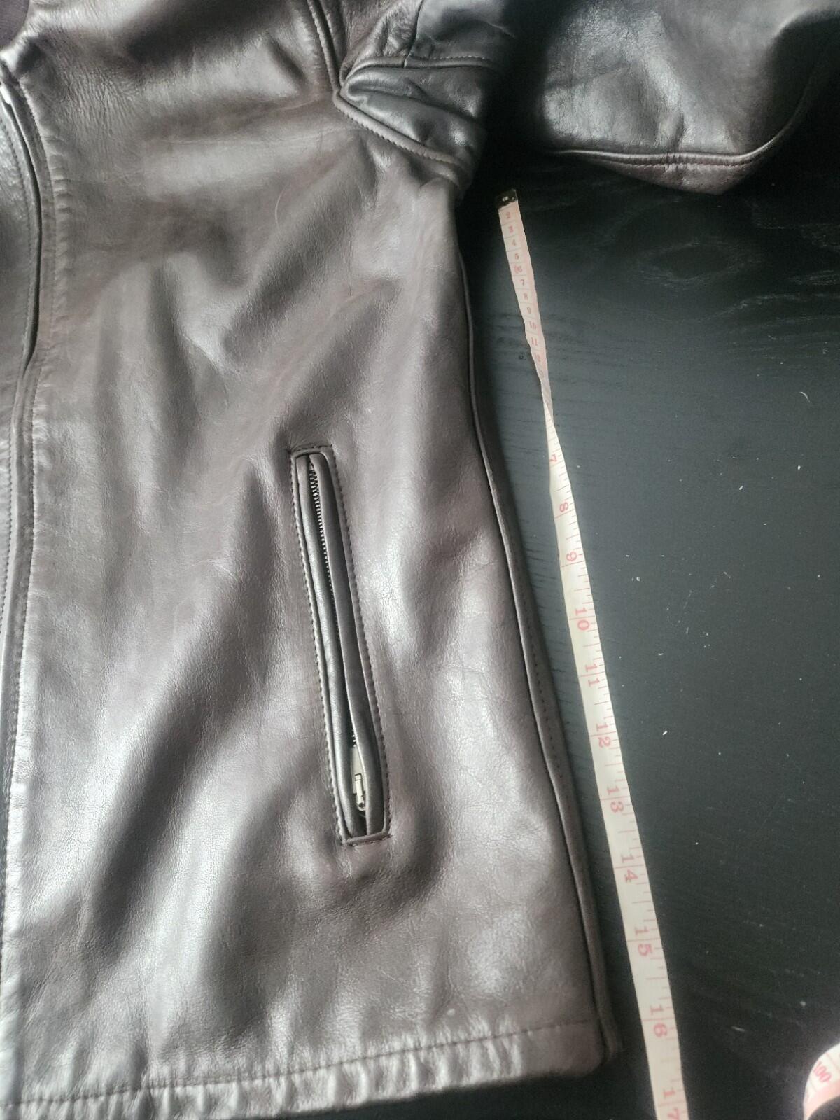 Supreme Vintage Mid-1990s Leather Jacket Schott USA Made Size L  Very Rare Grail